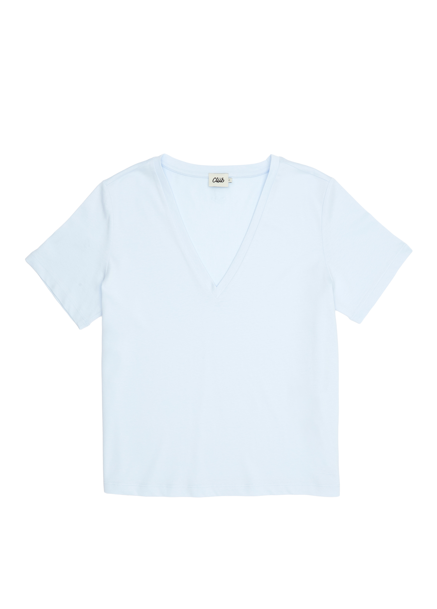 Açık Mavi Basic T-shirt_6