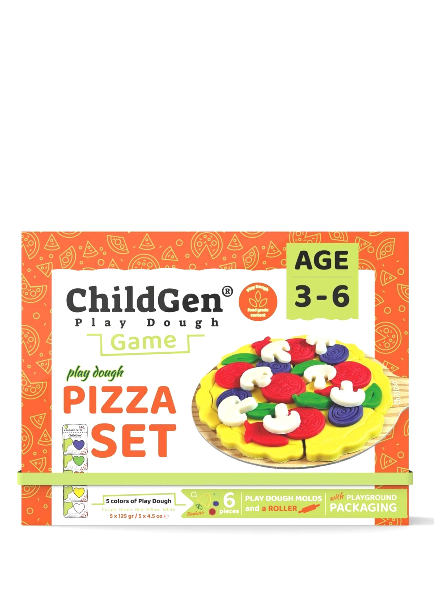 Sahneli Pizza Oyun Hamuru Seti