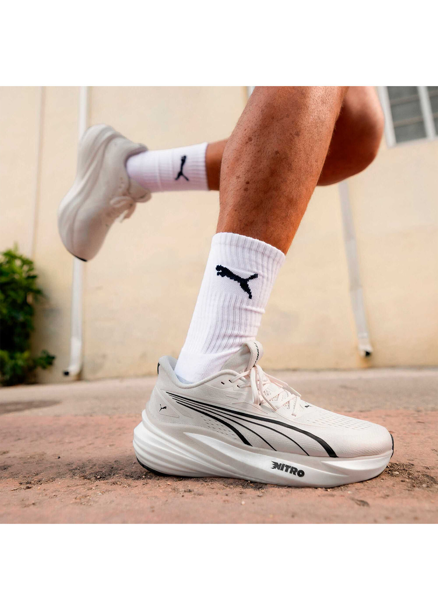 Puma Warm White-PUMA Black Erkek MagMax Nıtro™ 2 Warm White Black