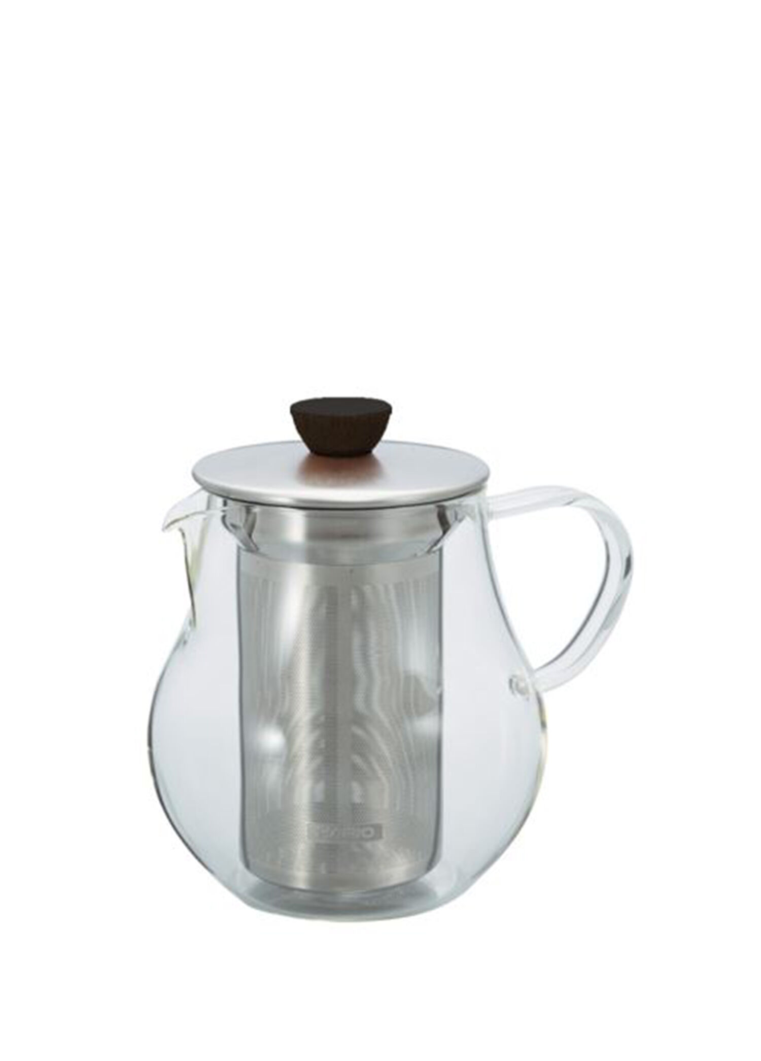 P Hario Siyah Kapakli Cam Demlik 700 Ml