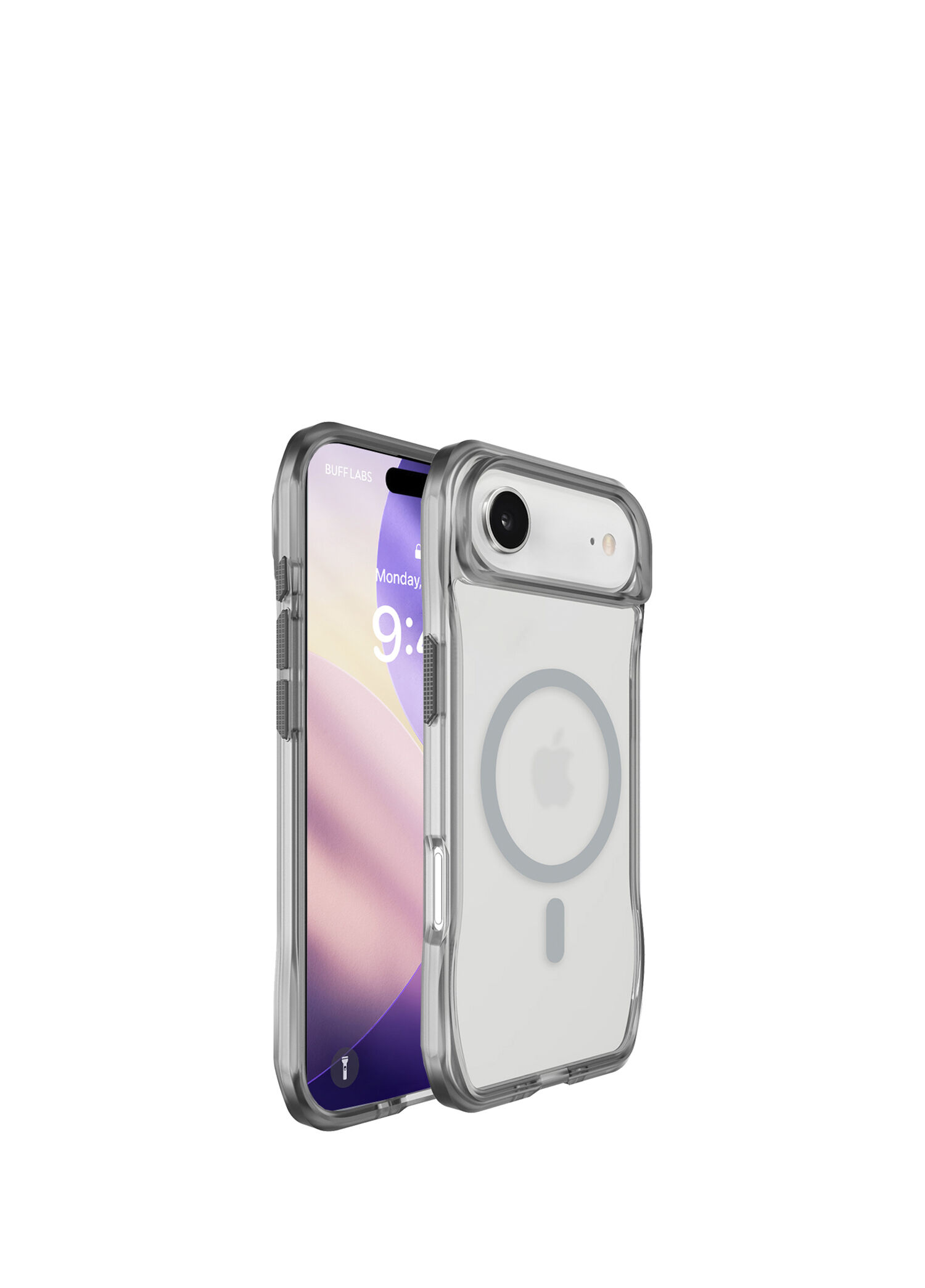 Octa Shield iPhone 17 Air Magsafe Uyumlu Light Gray Telefon Kılıfı