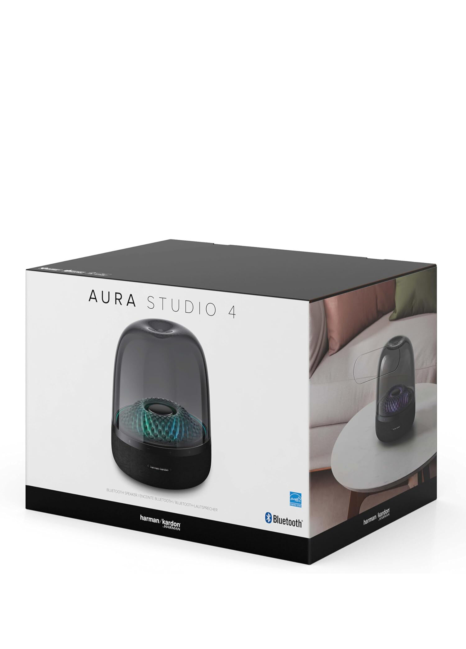 Harman Kardon - Aura Studio 4 Siyah Bluetooth Hoparlör - Siyah