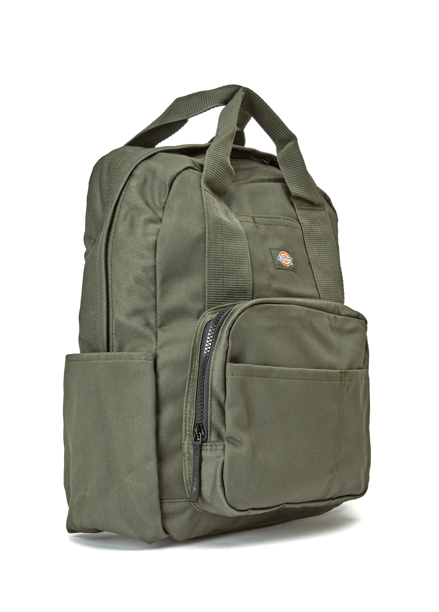 dickies grew backpack leather bototm DZ22A The sturdy polyester was designed to handle not only daily wear and tear but the stress caused by heavy weight Dickies Lisbon backpack in dark