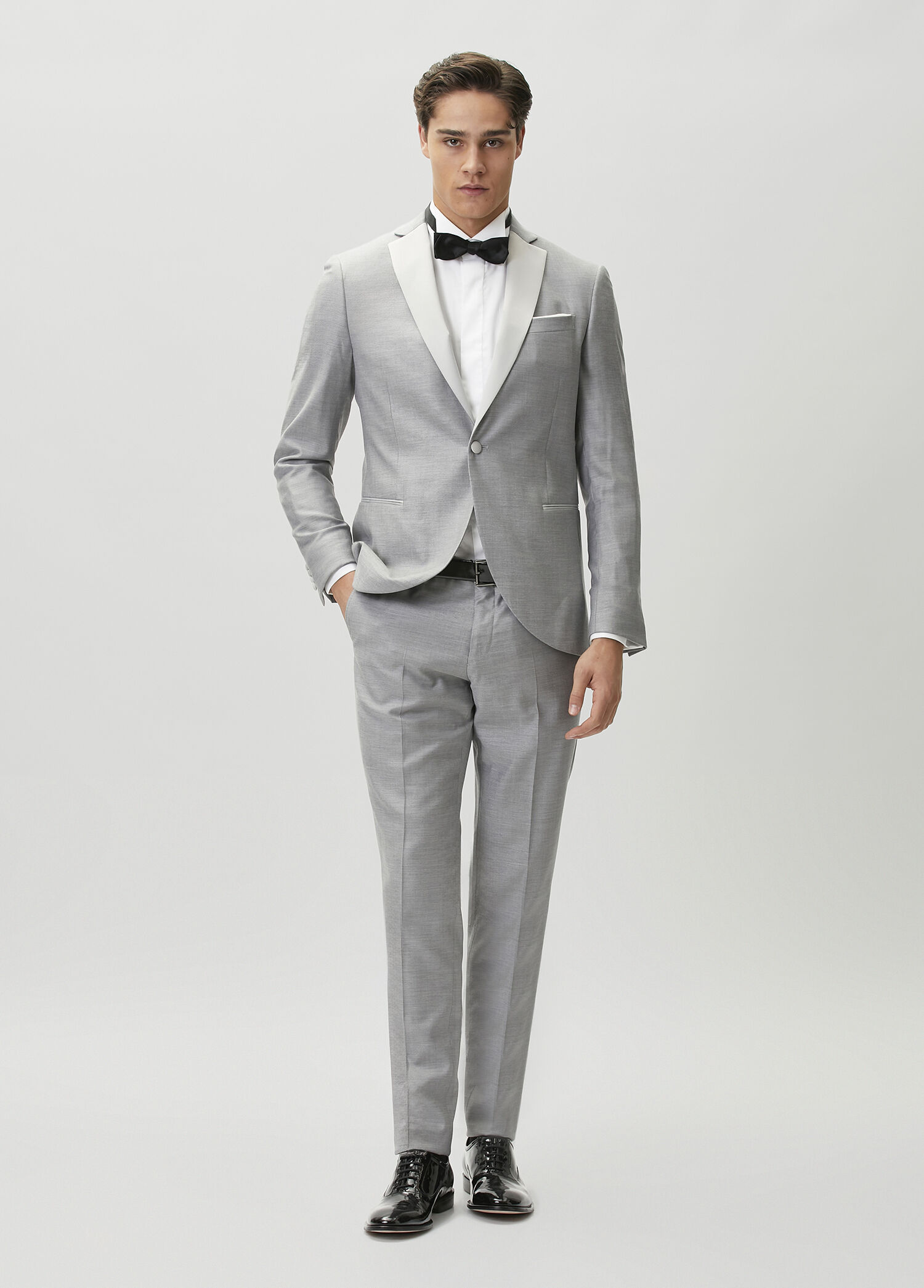 Light Grey Wool Suit