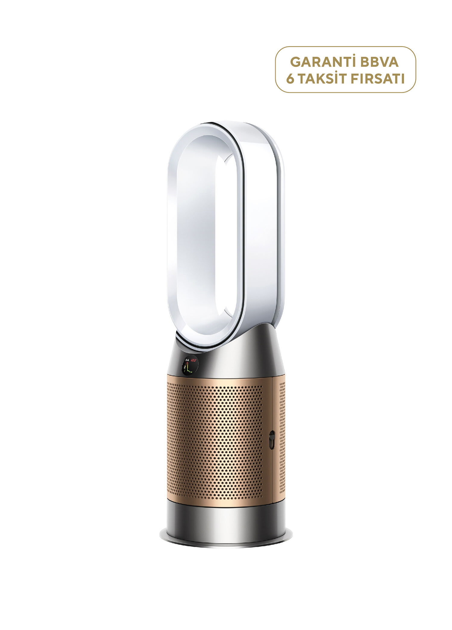Dyson - Purifier Hot+Cool HP2 De-NOx Beyaz/Altın Hava Temizleyici