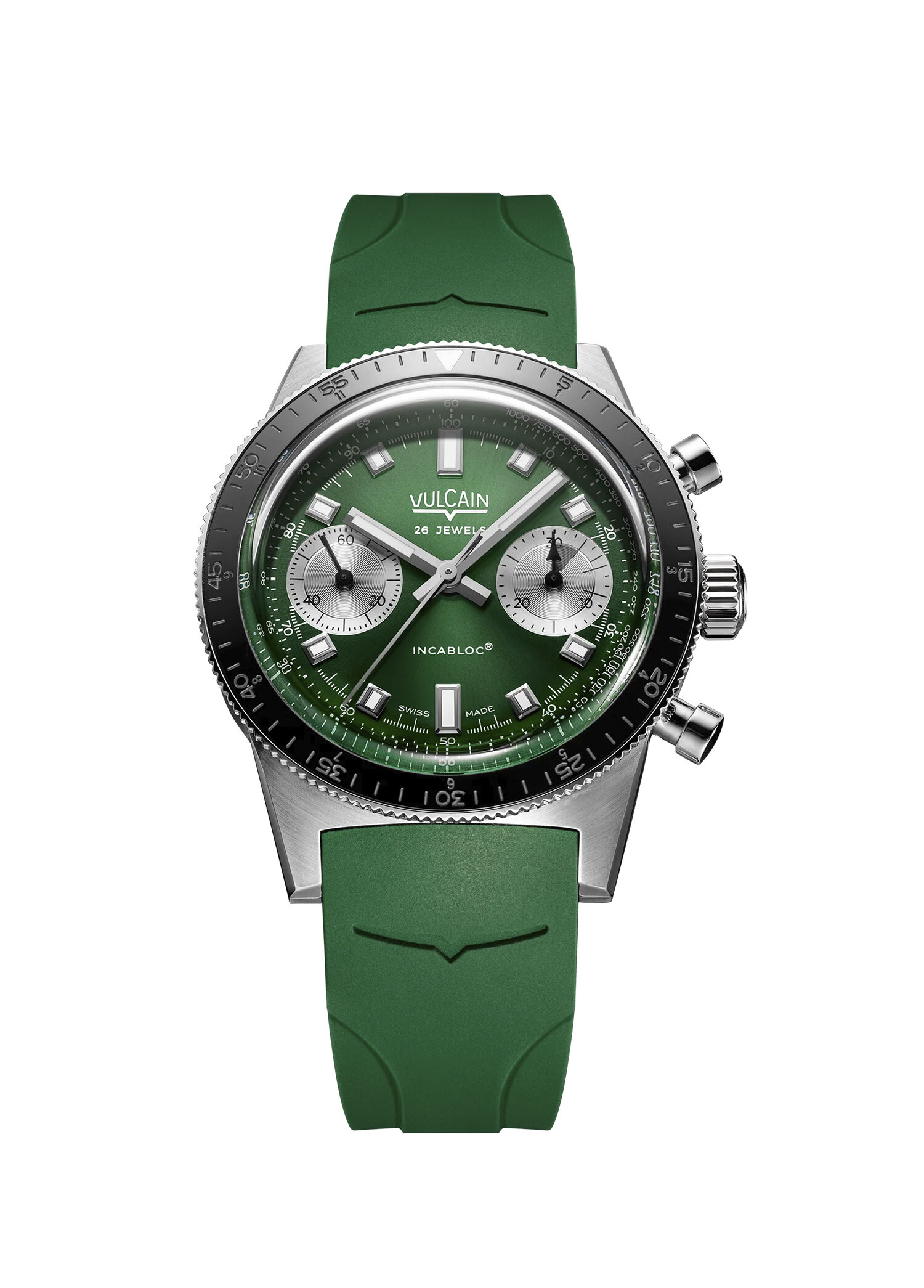 Skindiver Chronograph Green BAR253 Yeşil Erkek Kol Saati