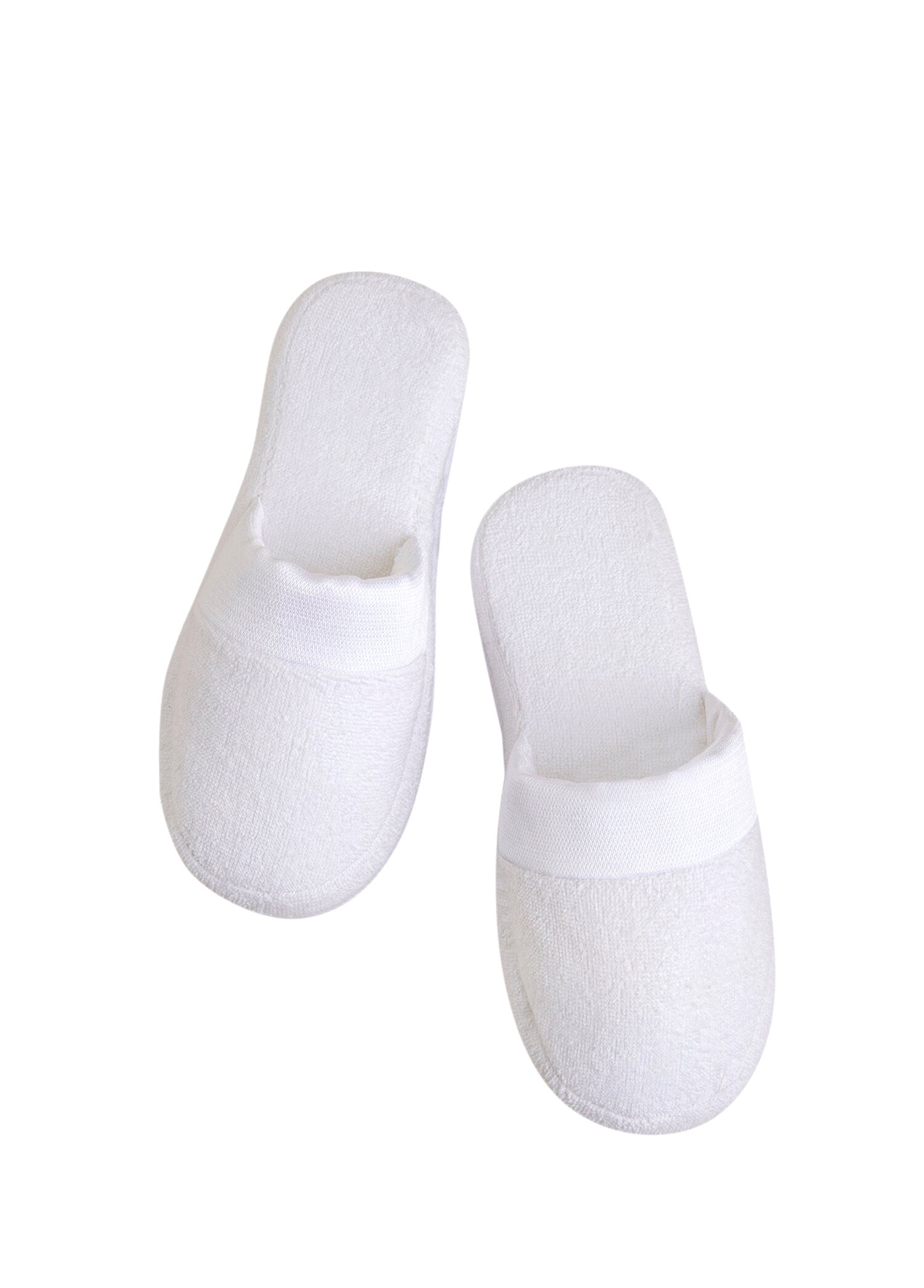 Floss Unisex Beyaz Havlu Terlik
