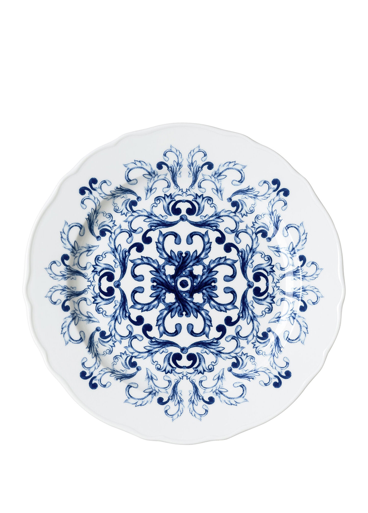 True Blue Mavi Porselen Servis Tabağı 31 cm