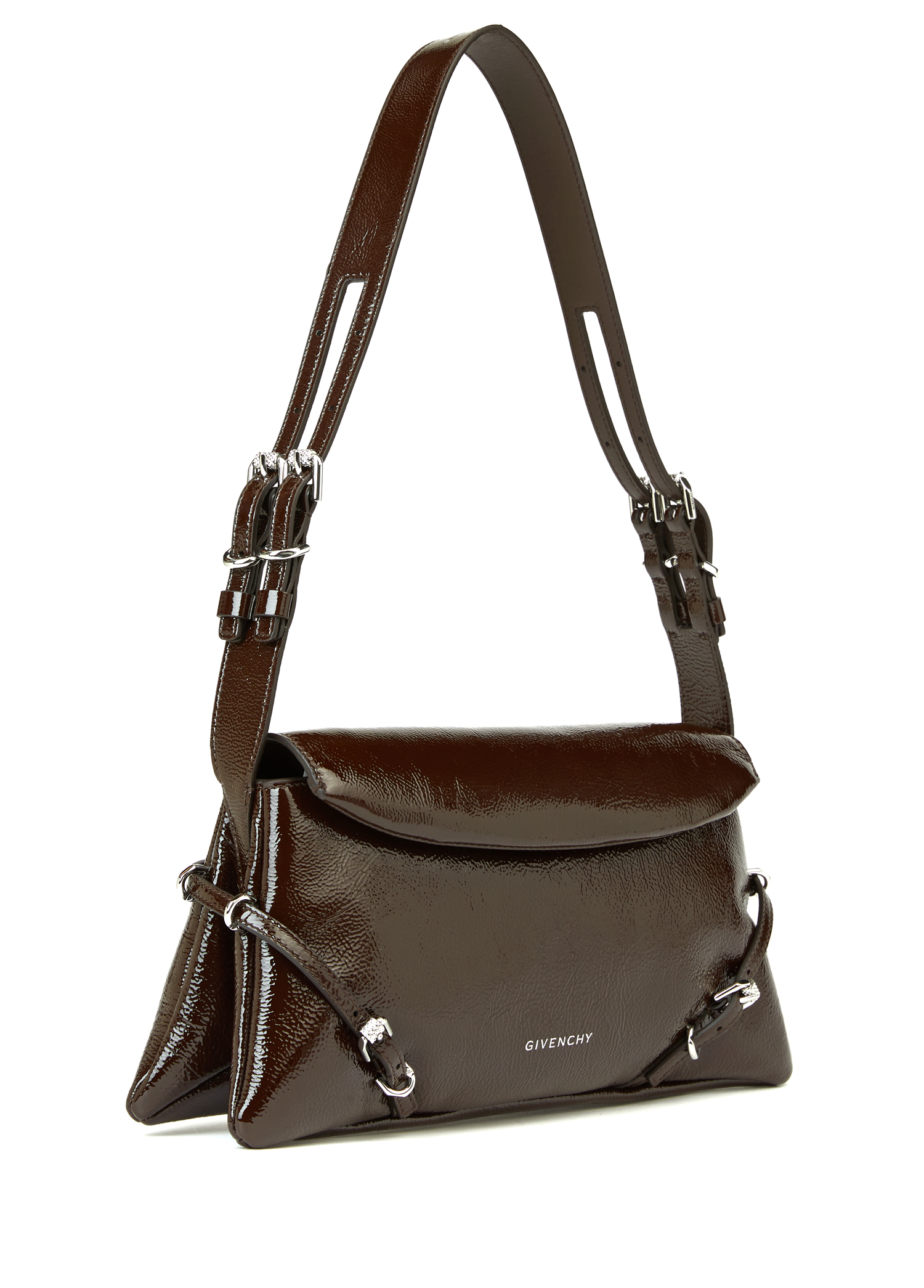 【関税込み】Givenchy ブラウン スモール P'tit Voyou バッグ Givenchy P'Tit Voyou' Shoulder Bag In Black - 32% Off