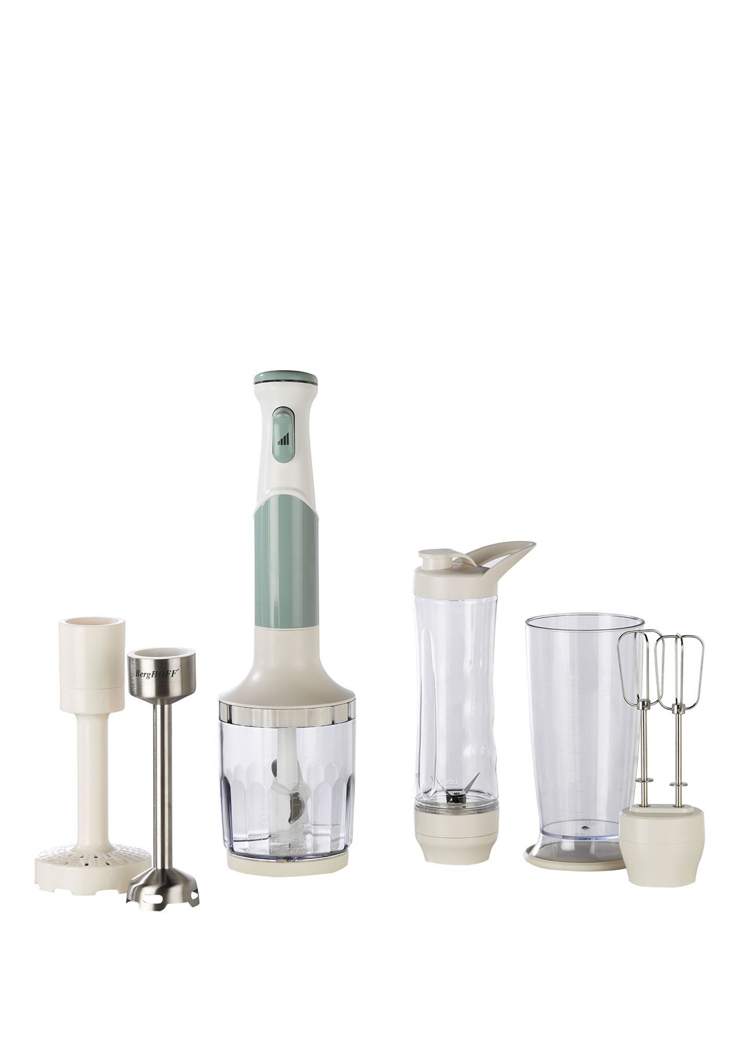 Gem Retro Mint Yeşili 1200 W El Blender Seti