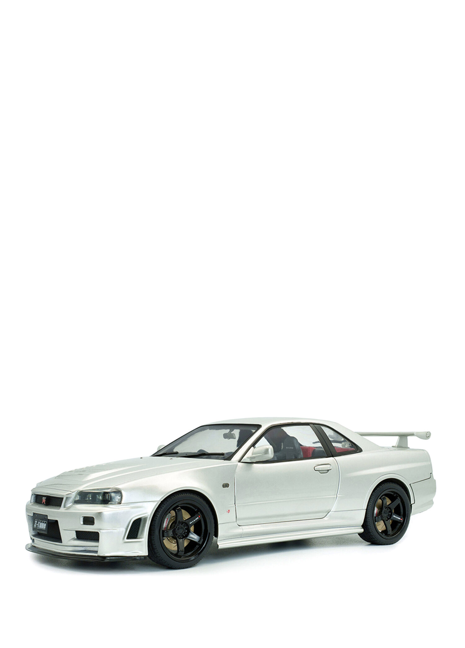 Nissan Skyline 1999 1:18 R34 GT-R Z-Tune Gümüş Model Araba