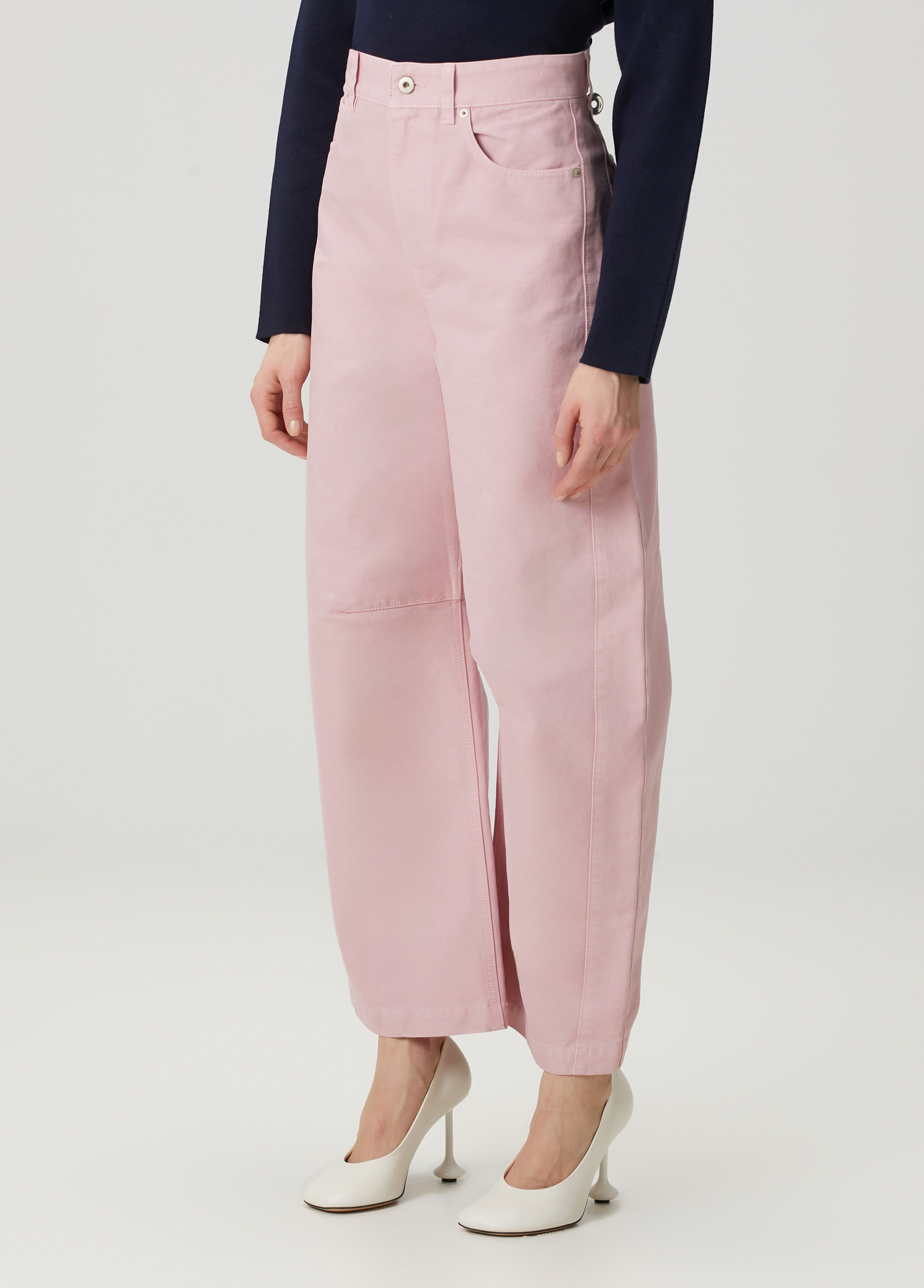 LOEWE バレルワイドパンツ barrel Wide Pants ピンク LOEWE バレルワイドパンツ barrel Wide Pants ピンク (LOEWE