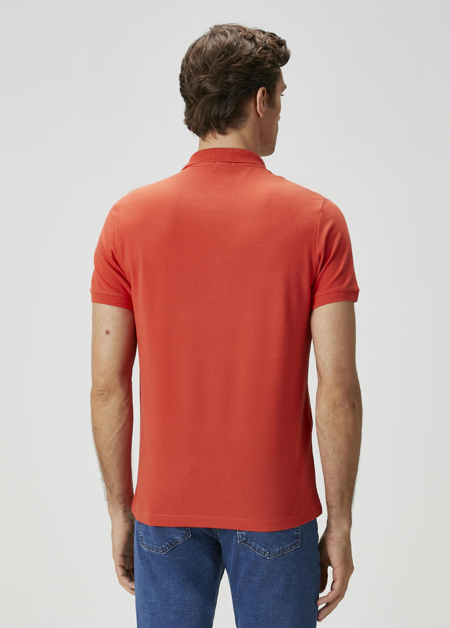 Kiremit Polo Yaka T-shirt_3
