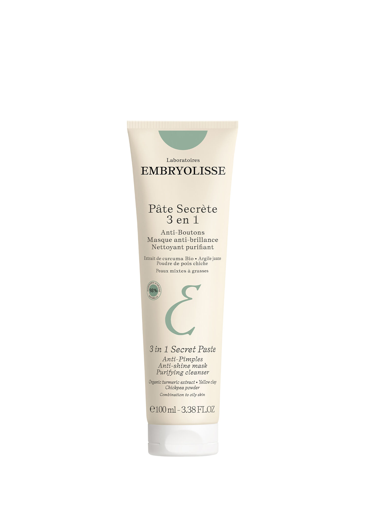 3 in 1 Secret Paste Akne Karşıtı Maske 100 ml
