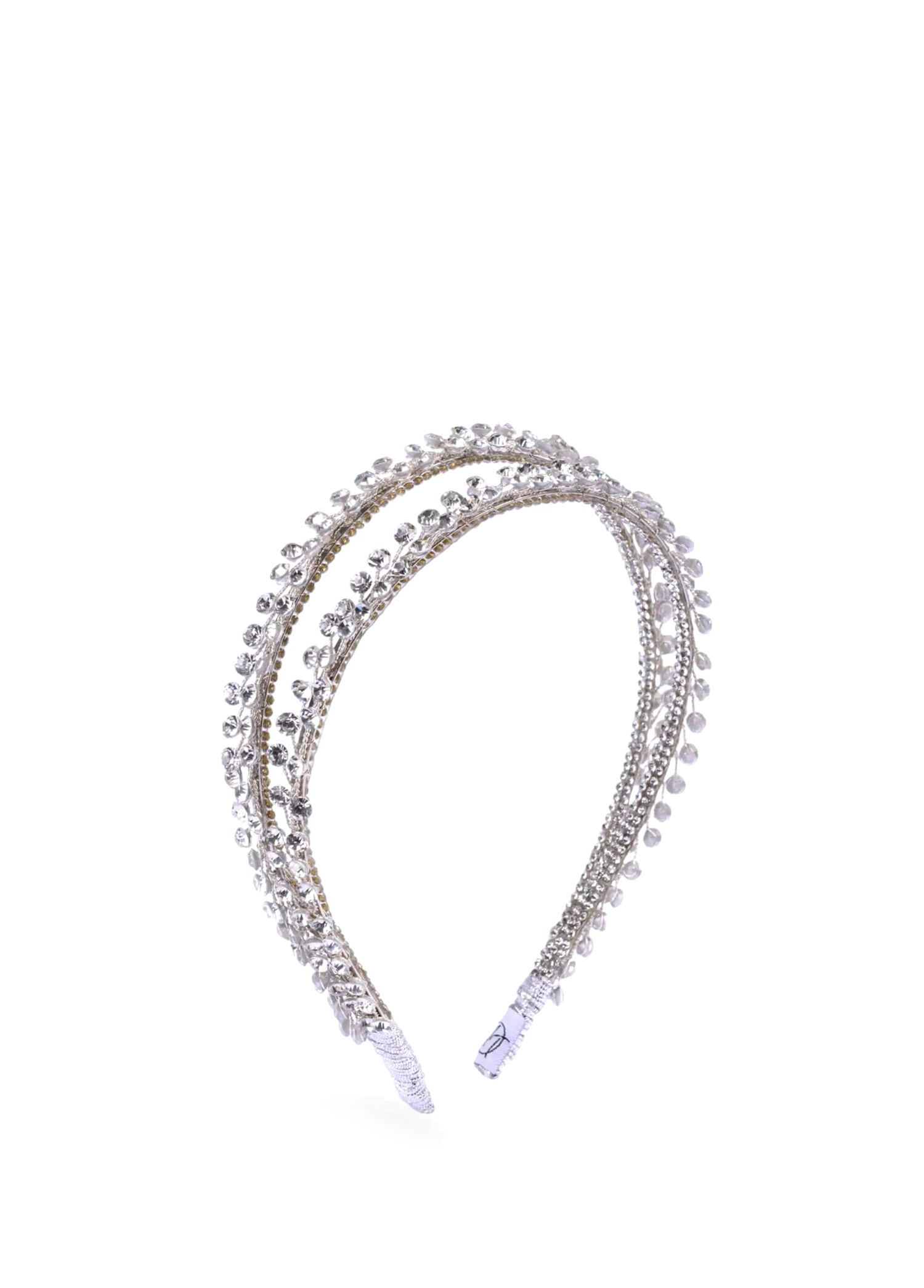 Alessia Headband Kristal Taşlı Kadın Taç