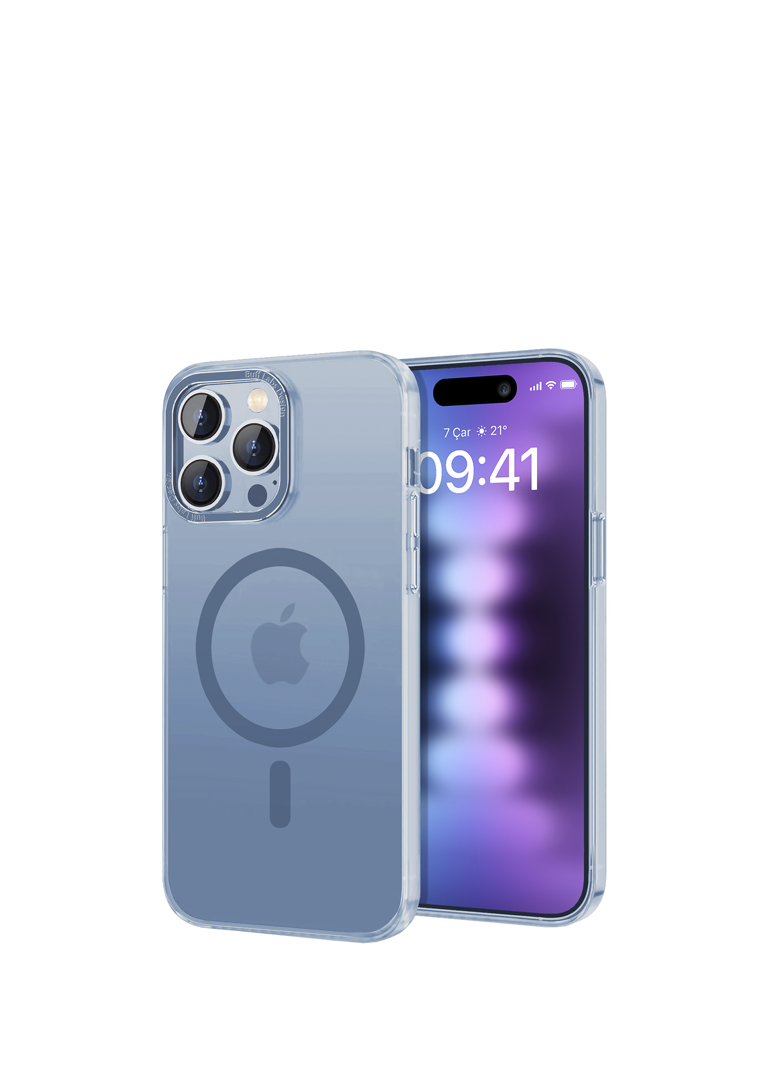 Blue iPhone 15 Pro Max TaoFit Kılıf