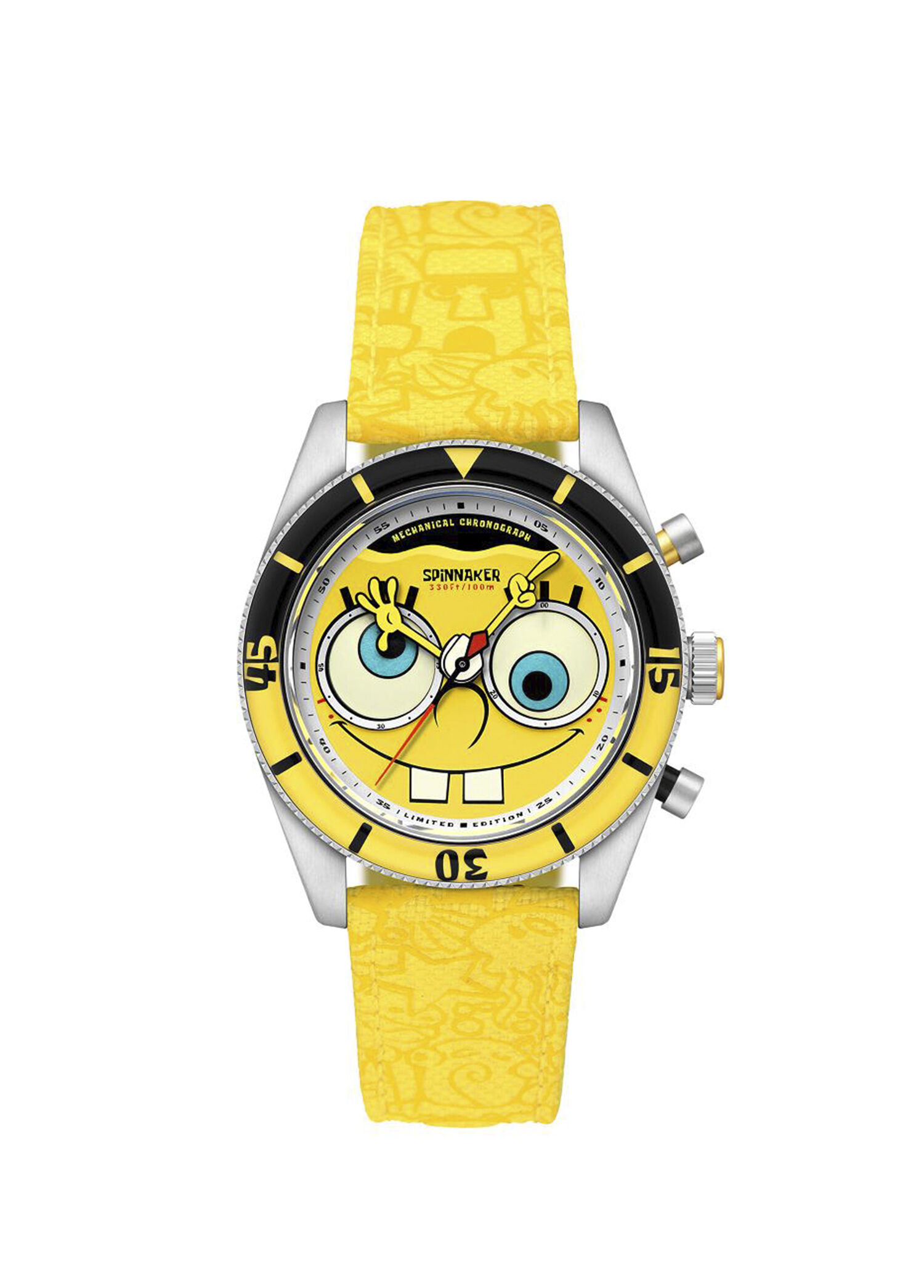 Fleuss SpongeBob Square SP-5153-01 Sarı Erkek Kol Saati