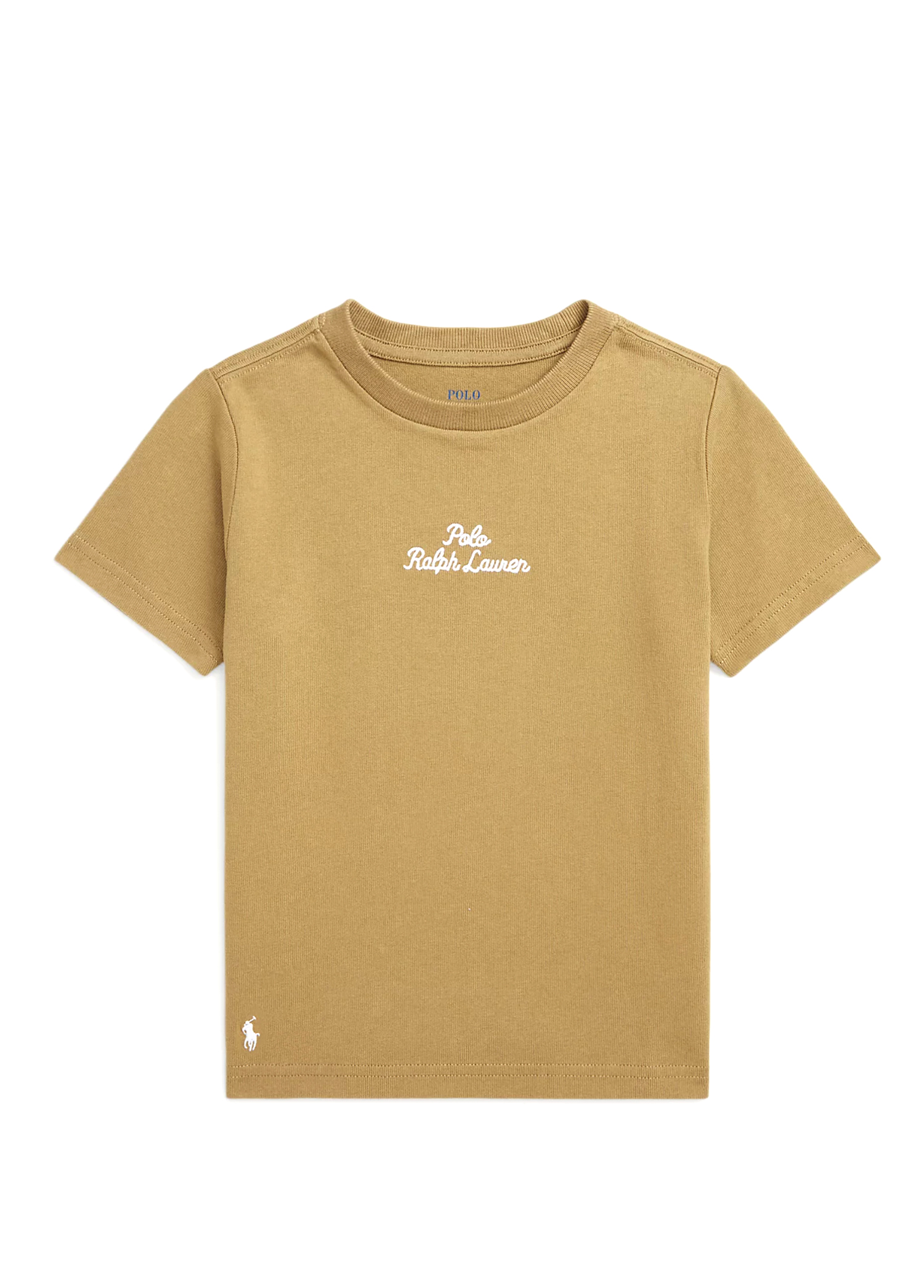 Karamel Logo Detaylı Erkek Çocuk T-shirt