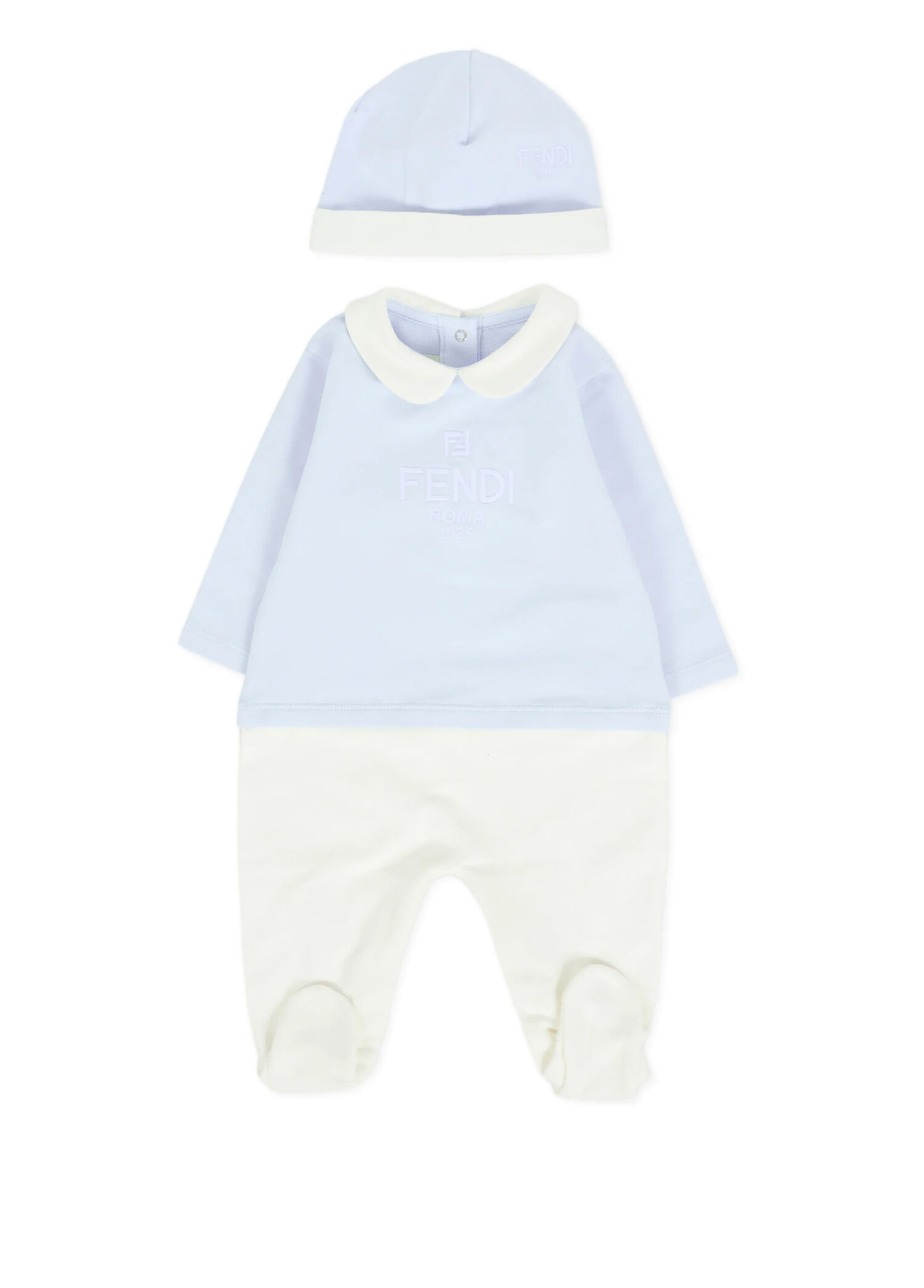Açık Mavi Unisex Bebek Tulum Seti