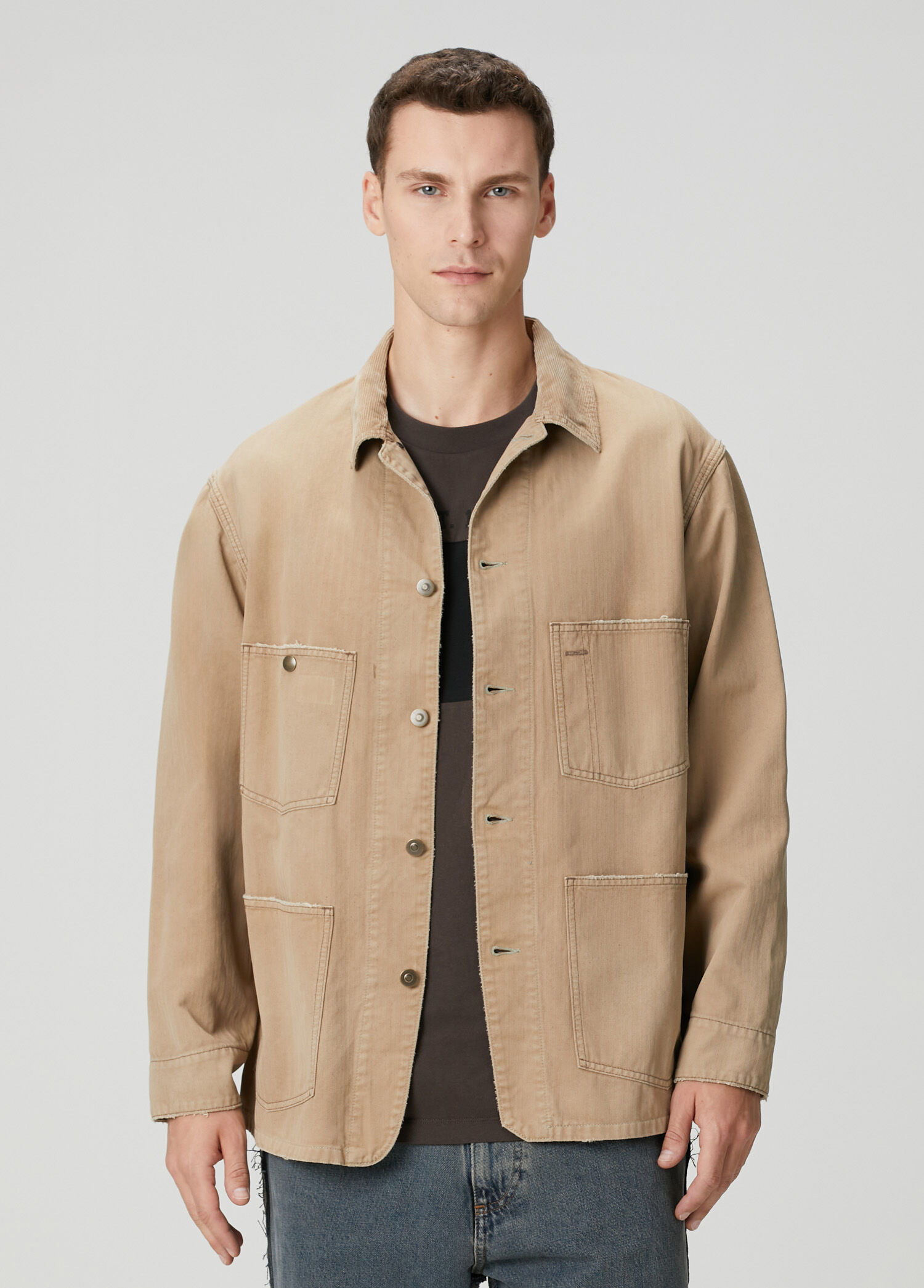 Beige Outer Shirt