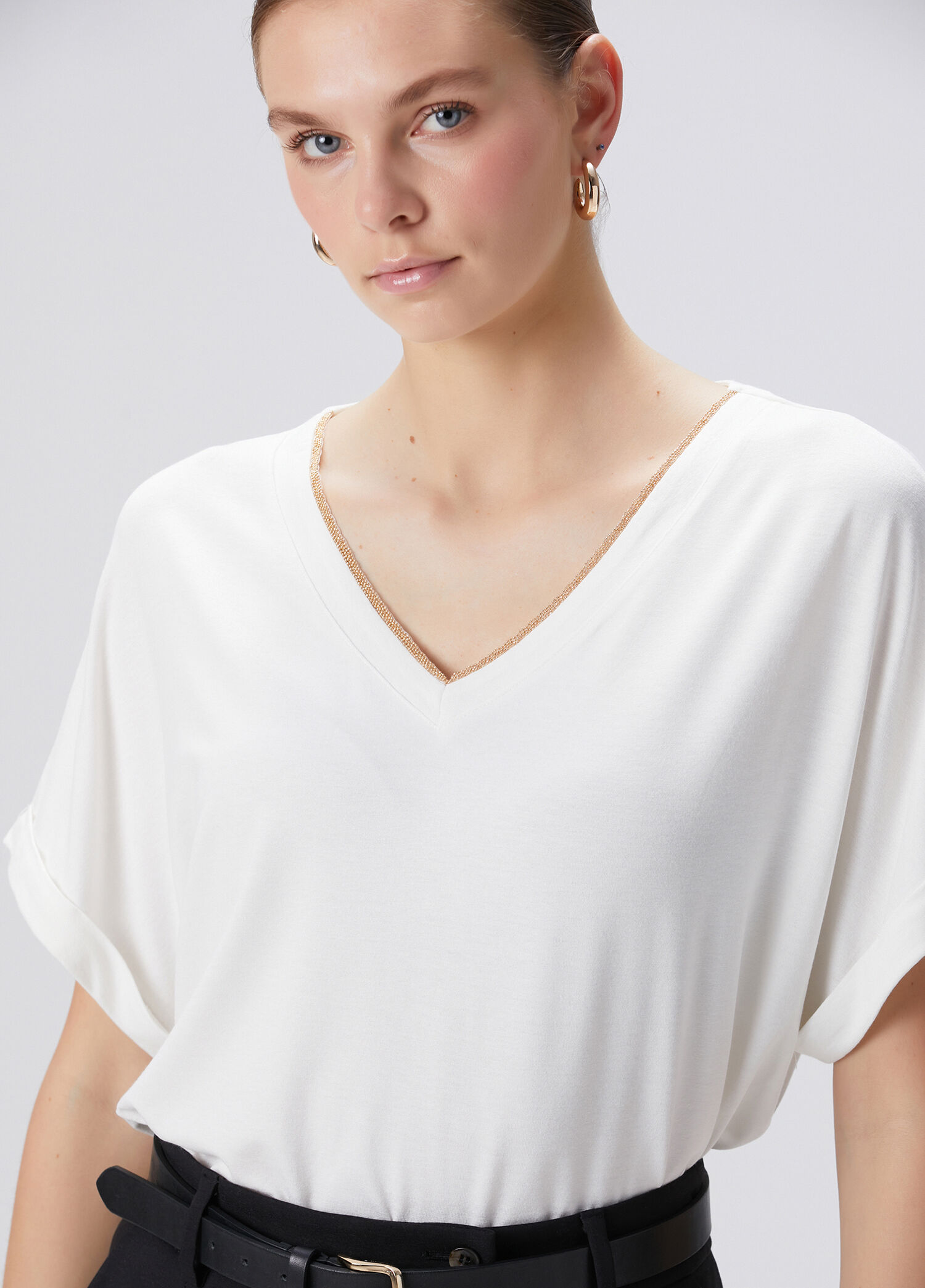Kırık Beyaz T-shirt