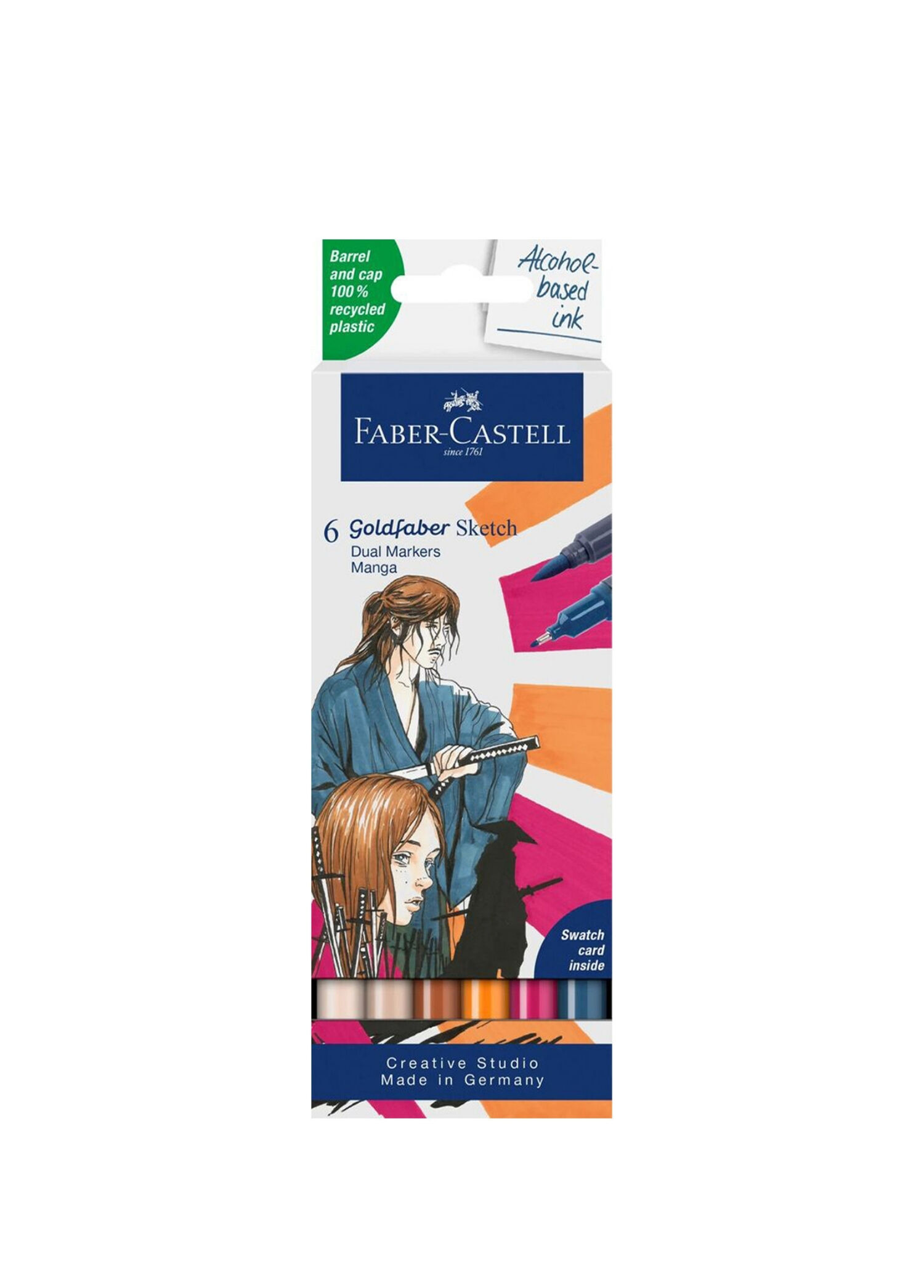 Gofa Sketch Markör Manga Çift Fineliner Uçlu 6'lı Keçeli Kalem Seti