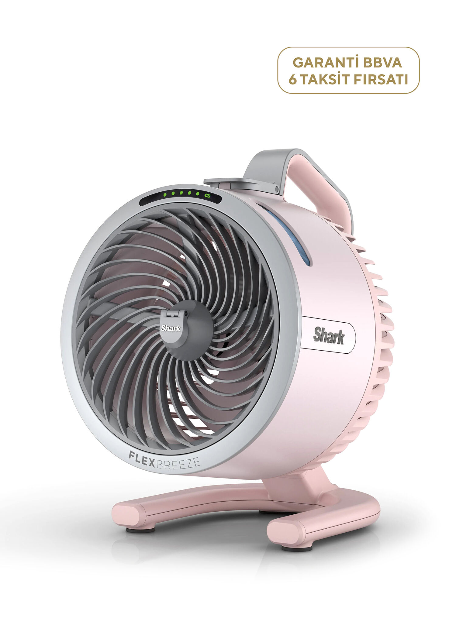 Flexbreeze HydroGo Pembe Serinletici Buharlı Fan