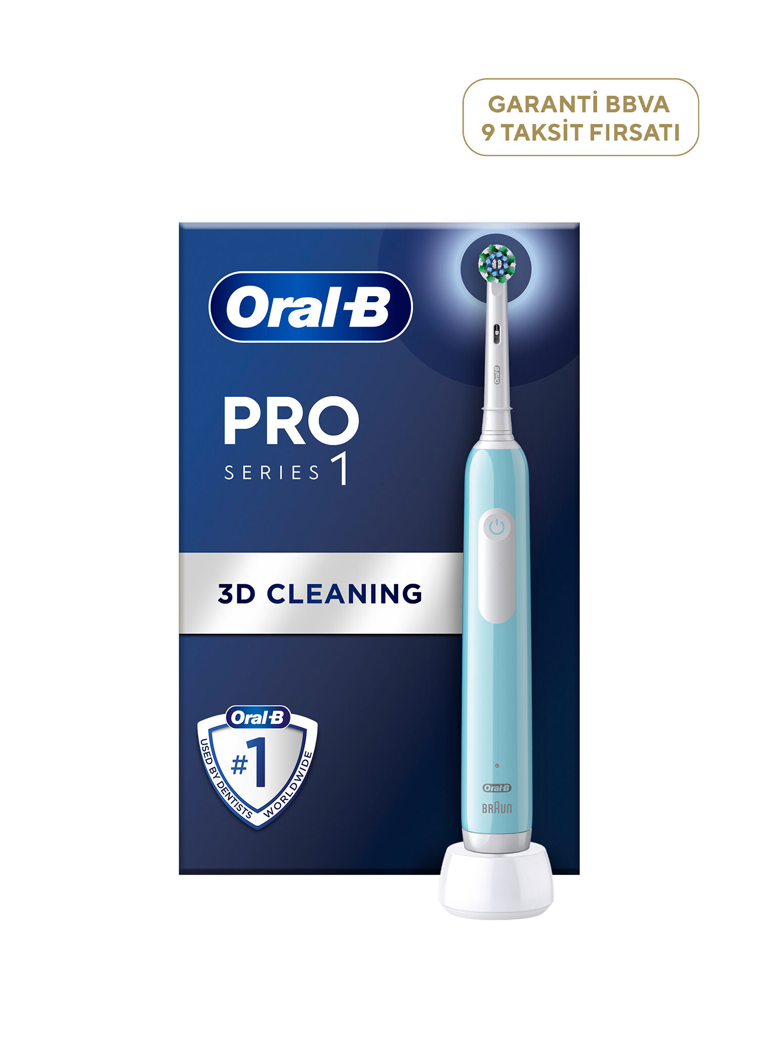 Pro Series 1 Şarjlı Mavi Diş Fırçası