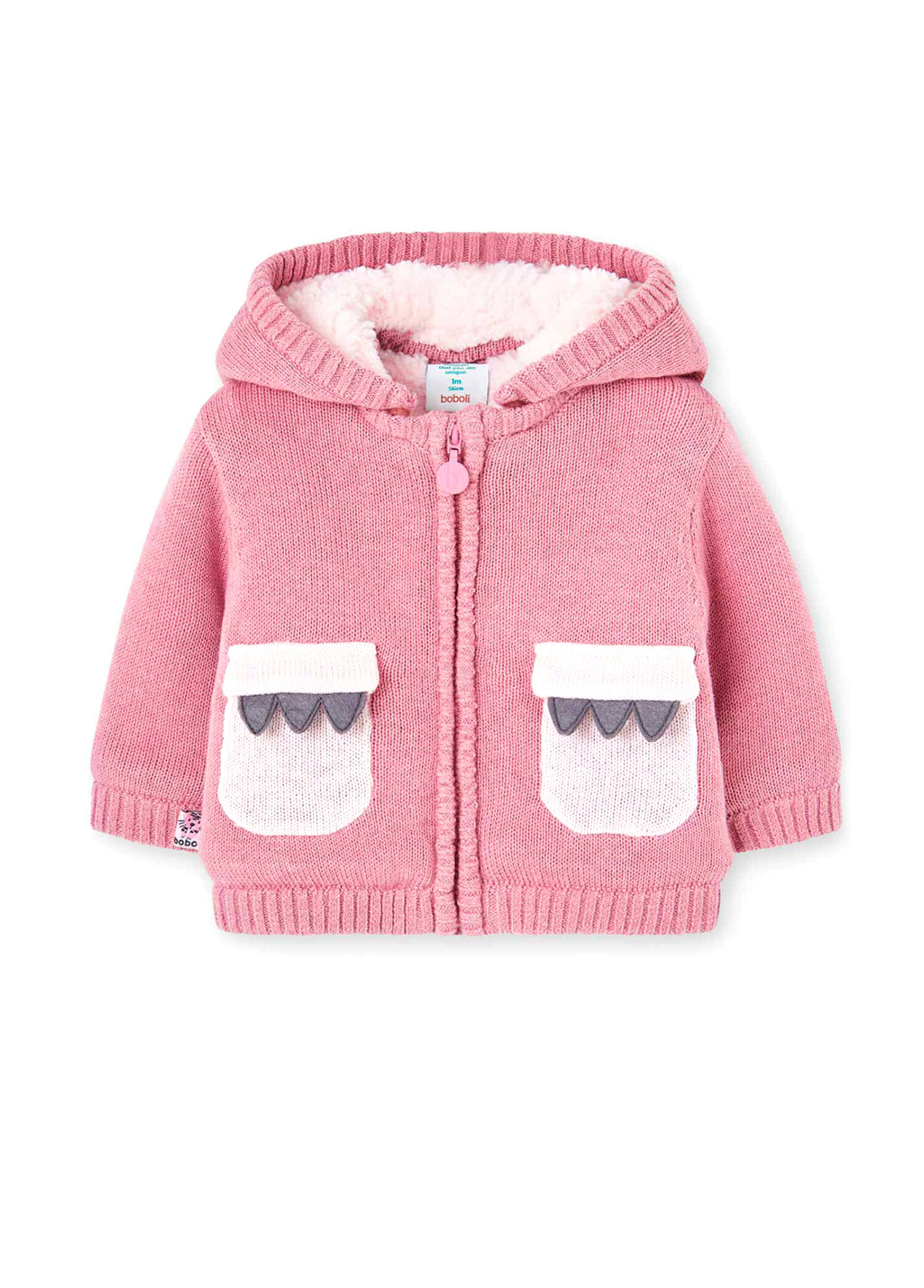 Pembe Kız Bebek Ceket