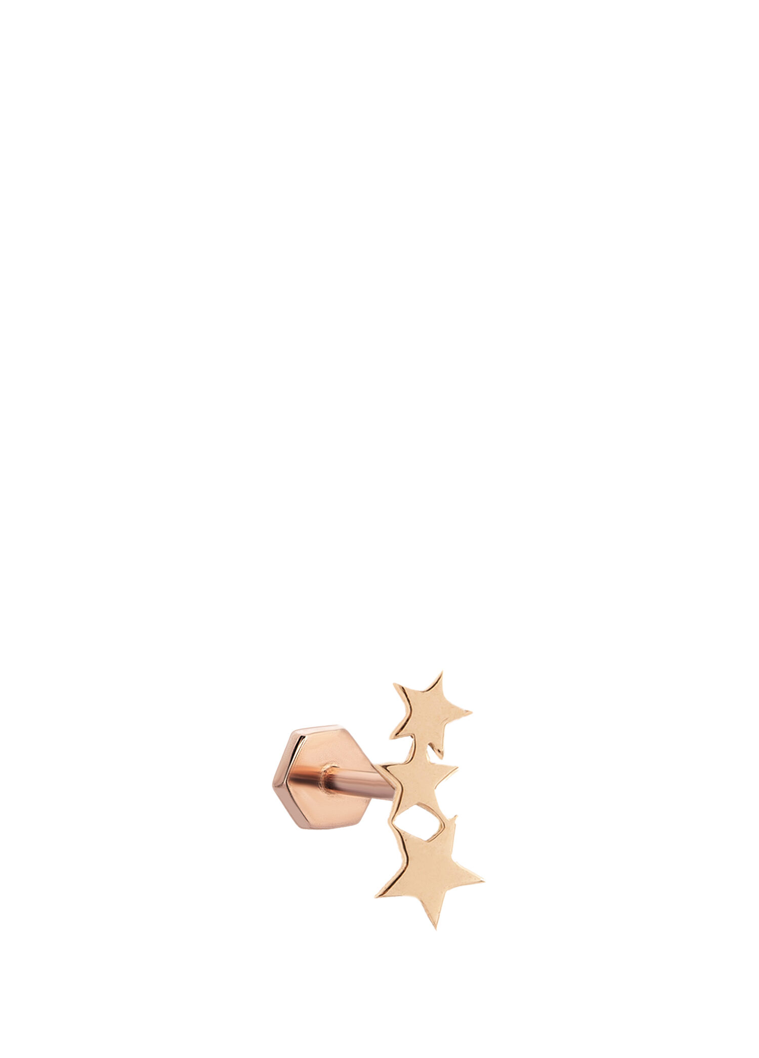 Trio Starstruck Kadın Altın Sabit Piercing