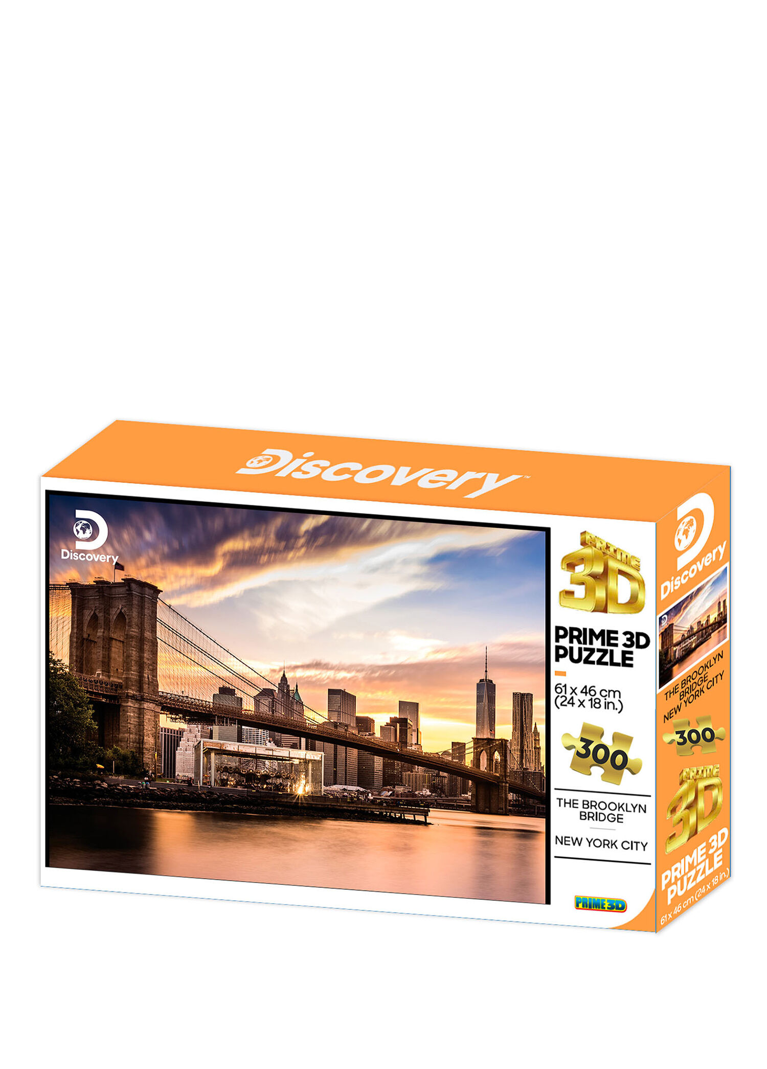 Discovery Brooklyn Köprüsü 300 Parça 3D Puzzle
