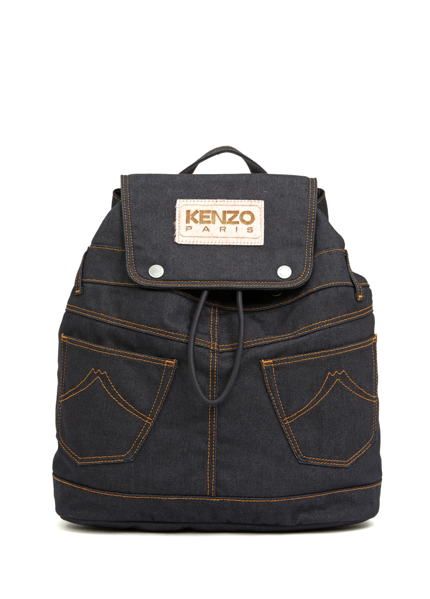 Lacivert Kadın Denim Sırt Çantası
