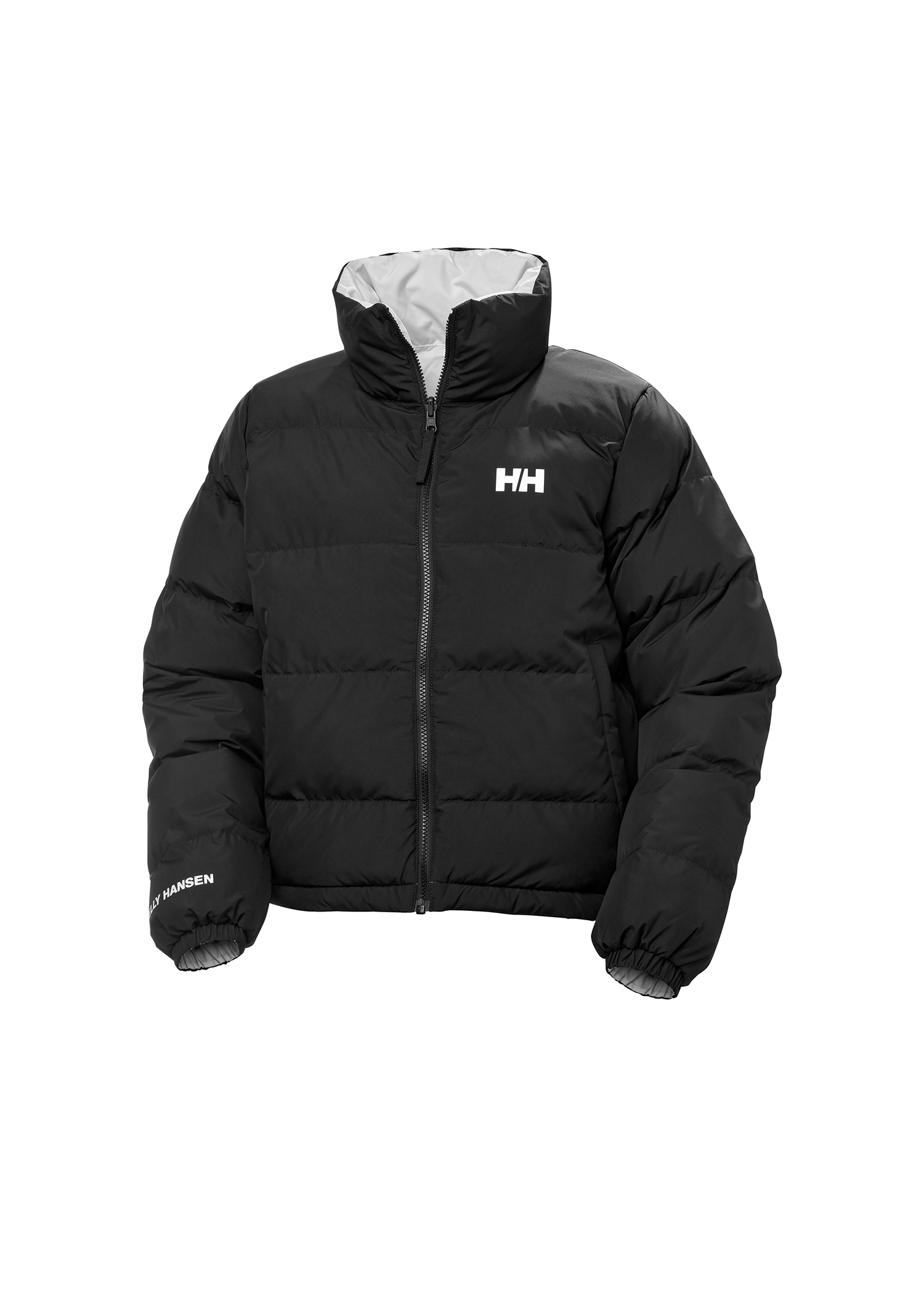 W Yu 23 Reversible Puffer Siyah Kadın Mont