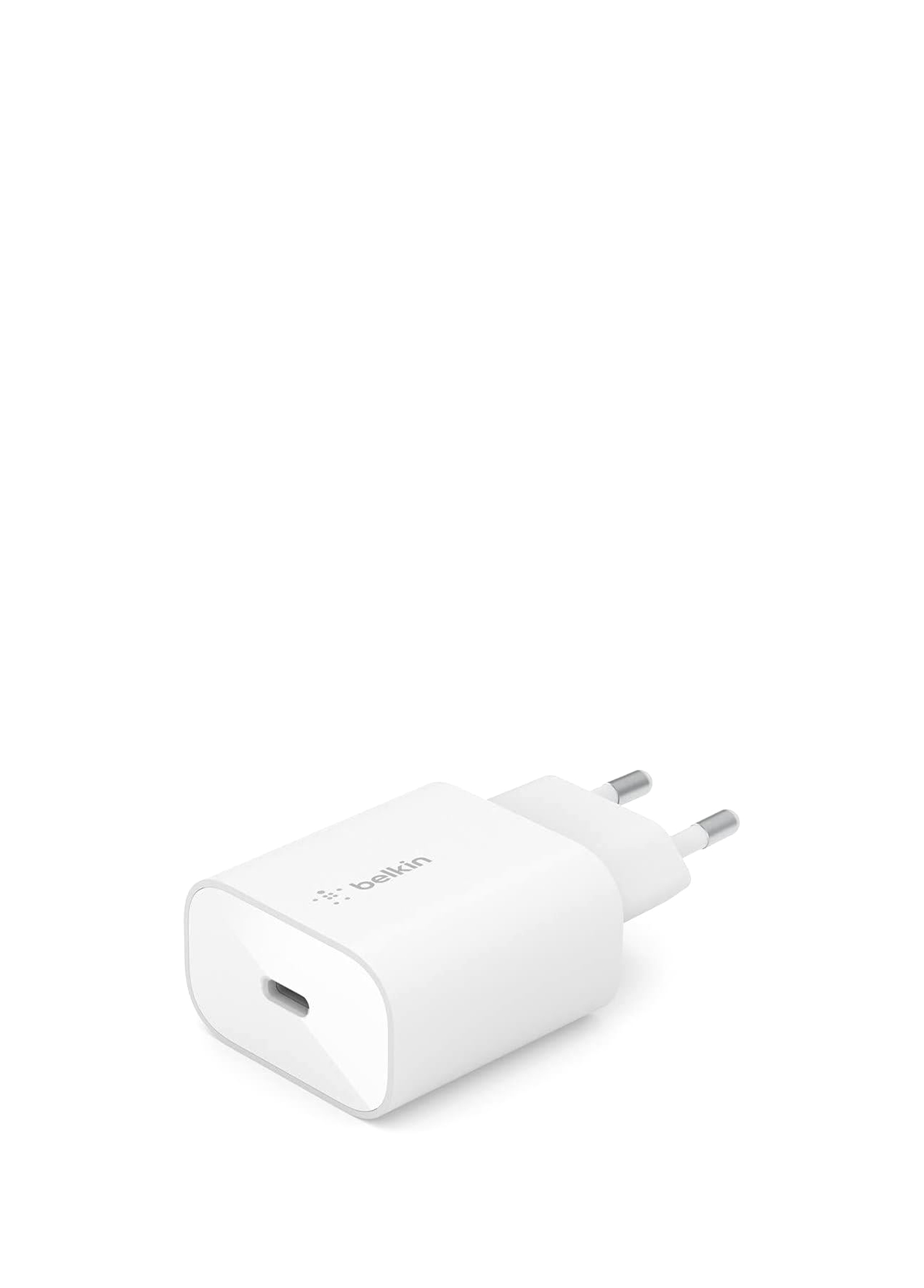 Hızlı Şarj Özellikli Beyaz 25W USB-C PD PPS Şarj Adaptörü