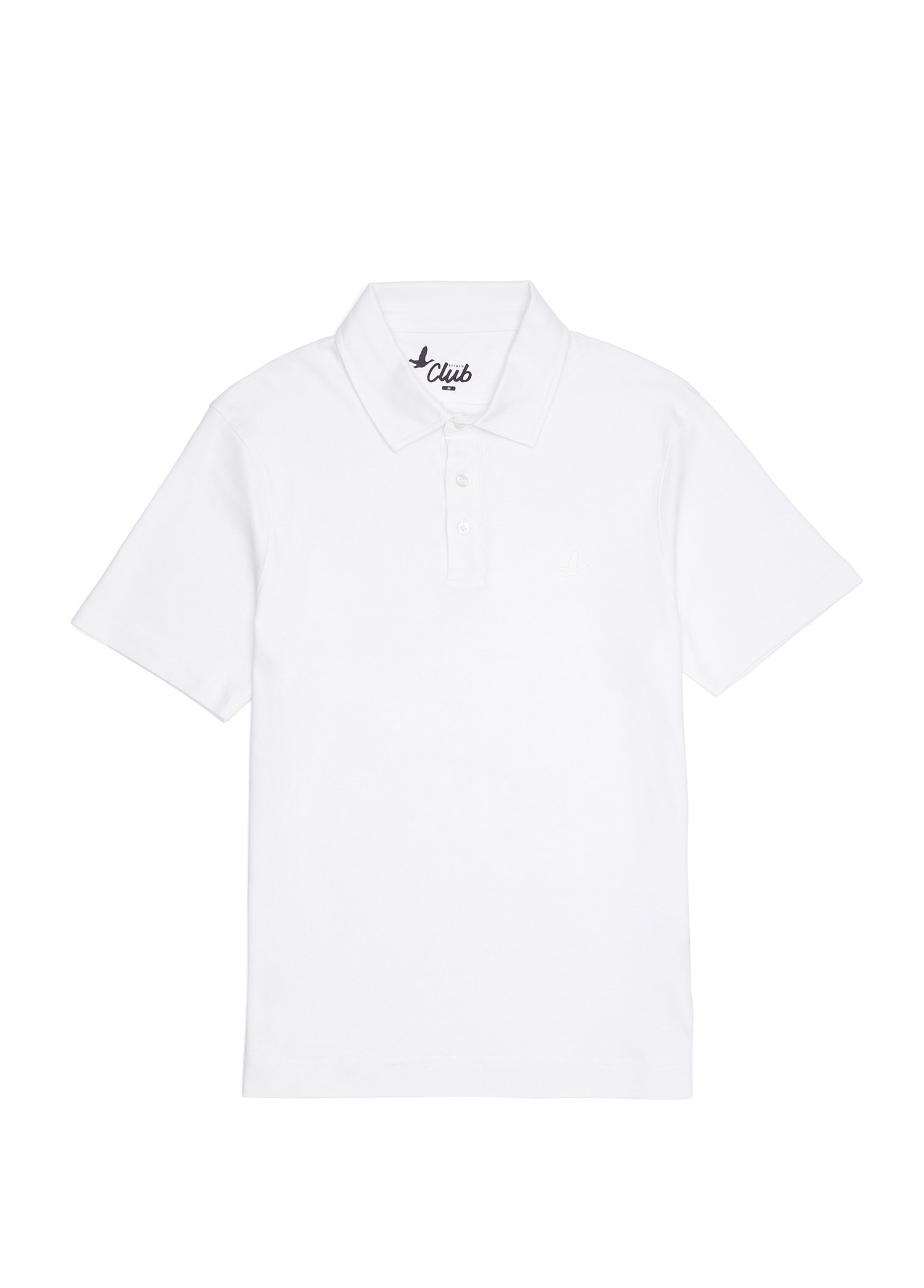 Slim Fit Beyaz Polo T-shirt_6