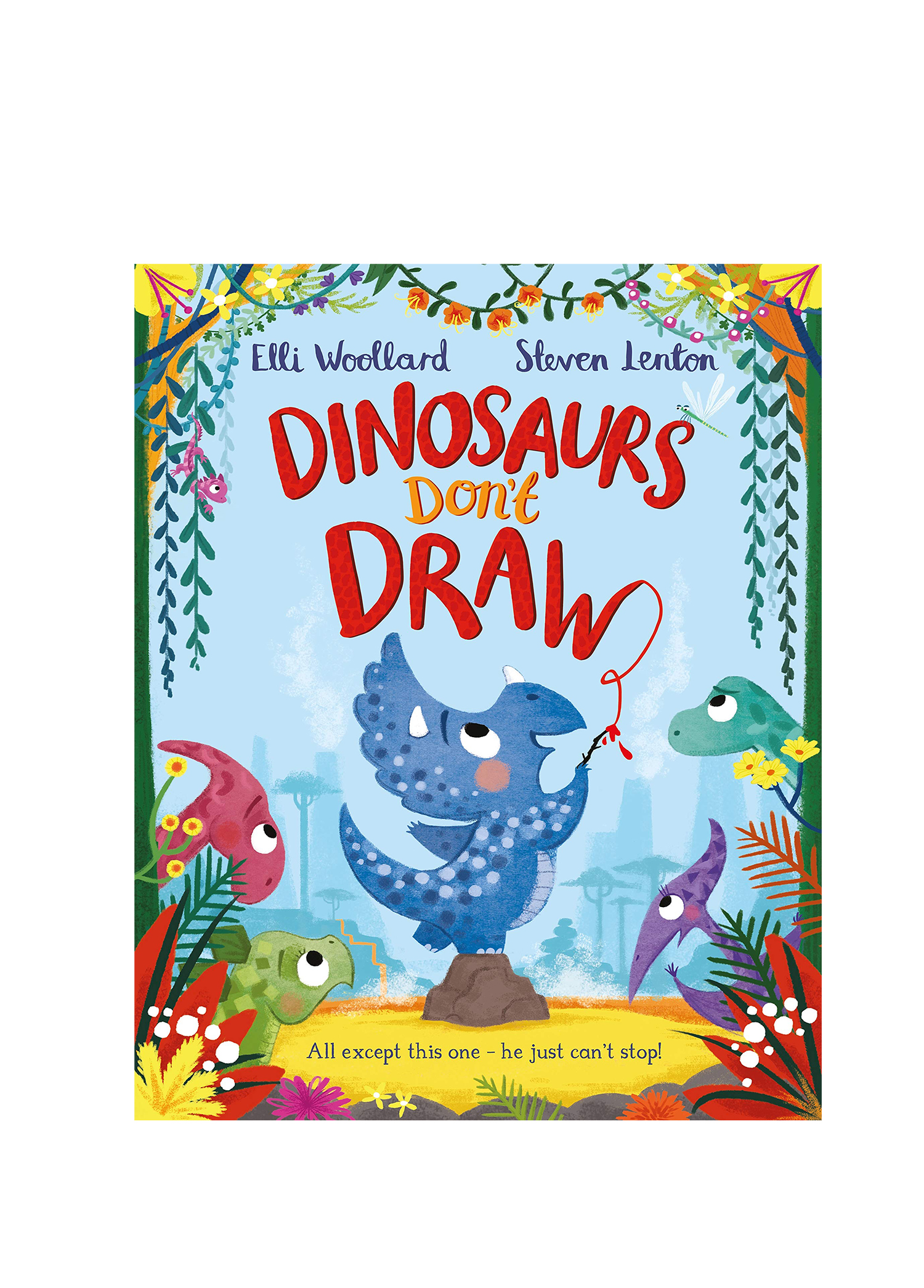 Dinosaurs Don't Draw Book