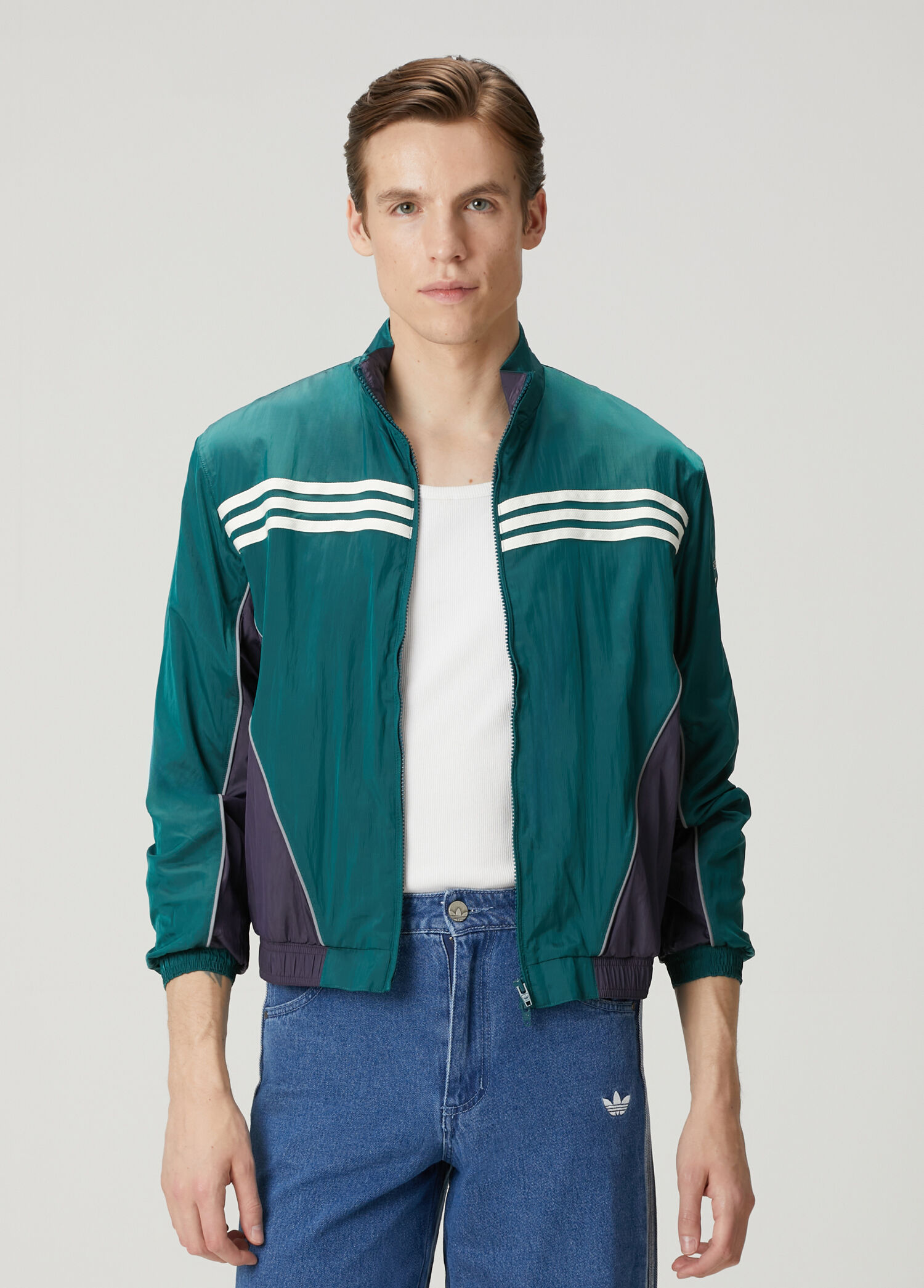 Adidas Yeşil Erkek Sporty & Rich Yeşil Yağmurluk 1838162 | Beymen