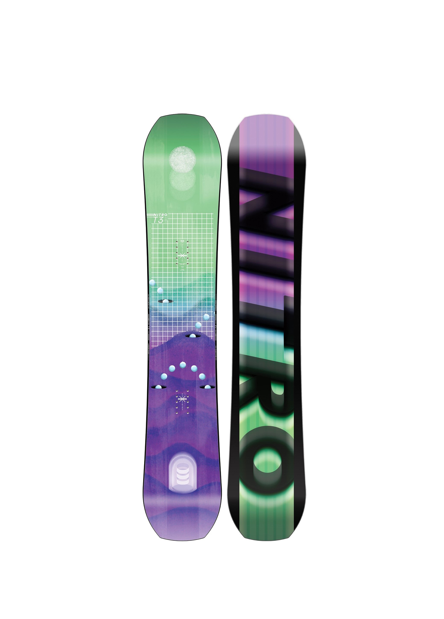 T3 Çok Renkli Erkek Snowboard