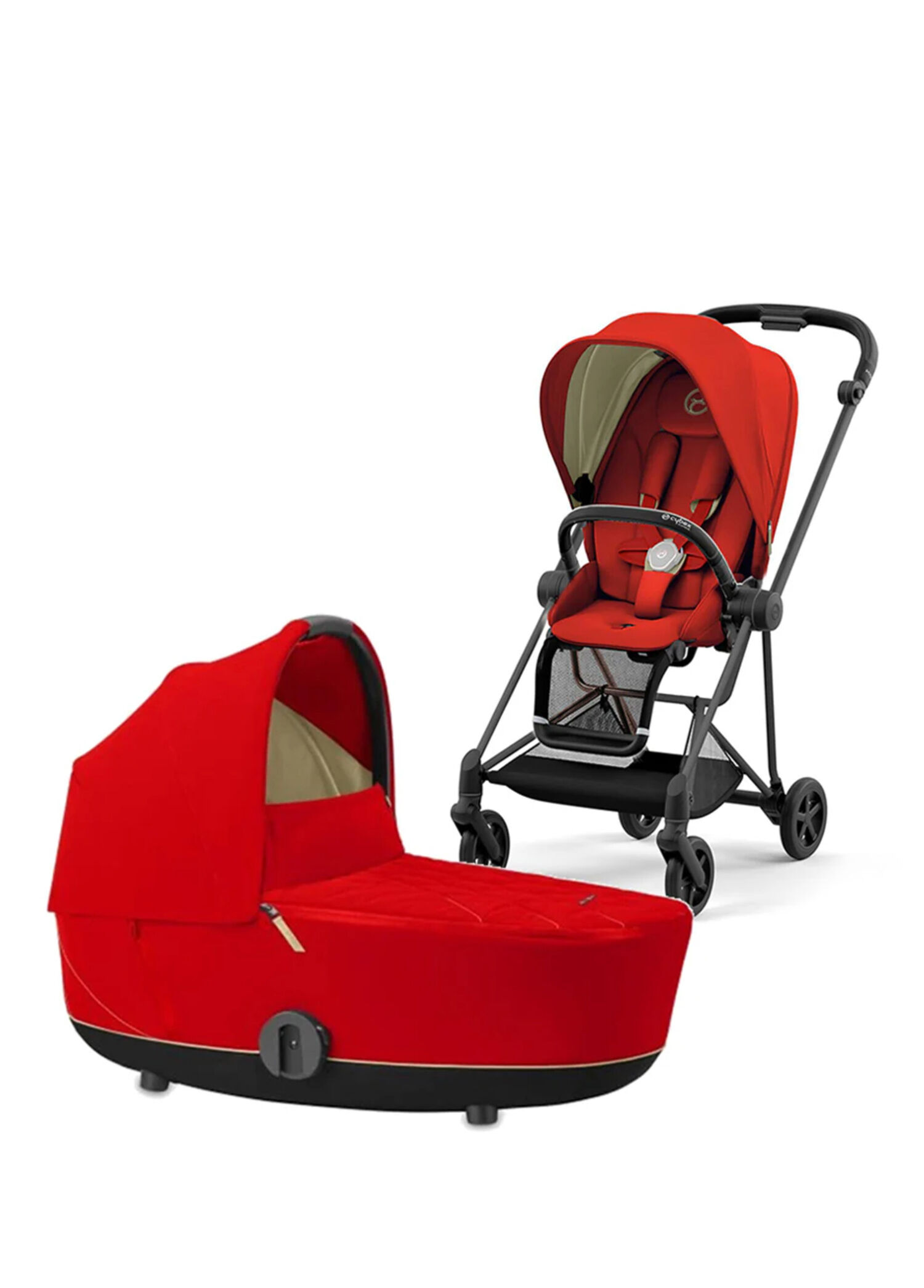 Mios Autumn Gold Portbebe Hediyeli İkonik Bebek Arabası
