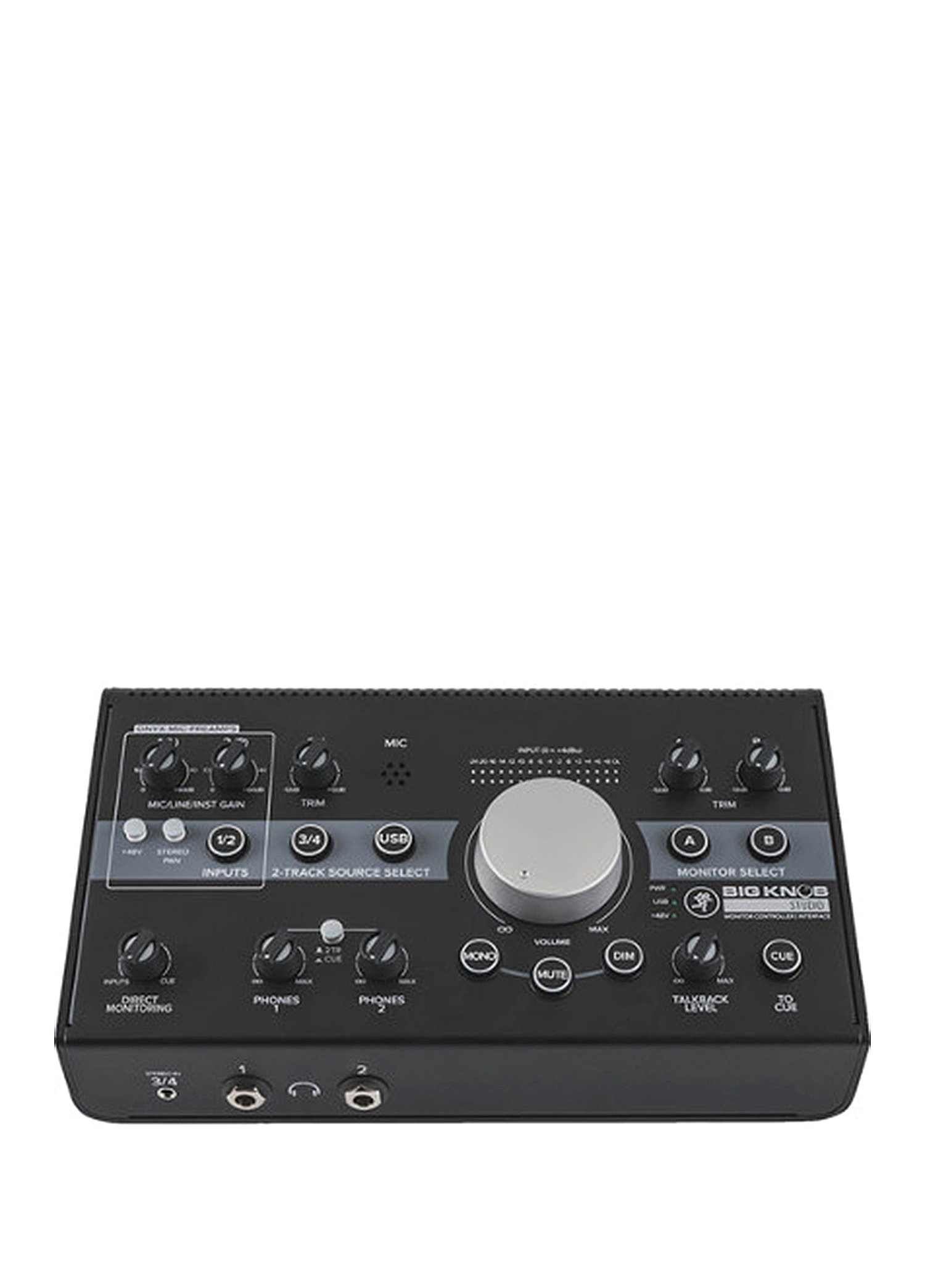 Big Knob Studio 3x2 Ses Kartı ve Stüdyo Monitör Kontrol Ünitesi