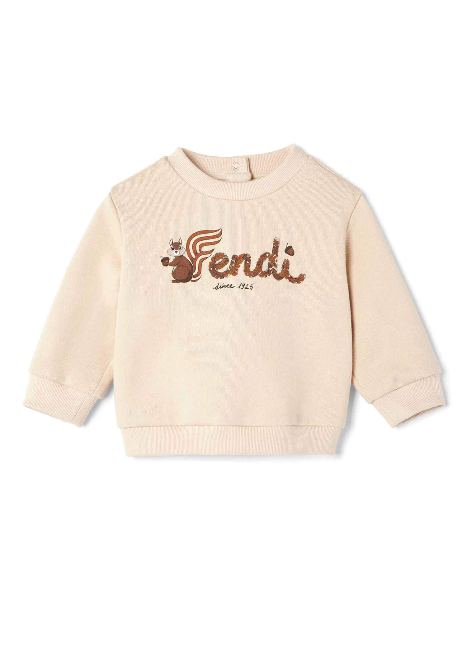 Açık Kahverengi Unisex Bebek Sweatshirt