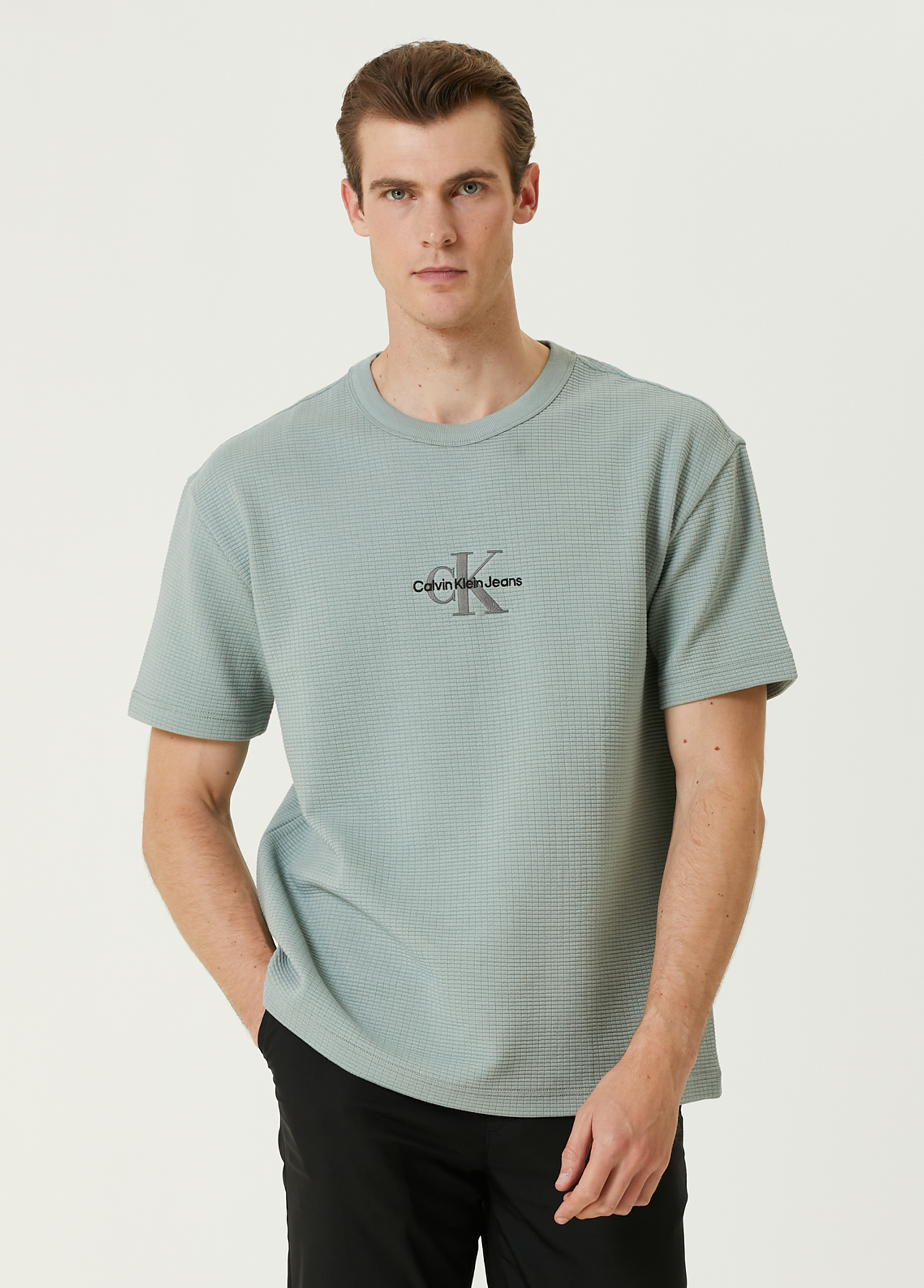 City Grid Gri T-shirt