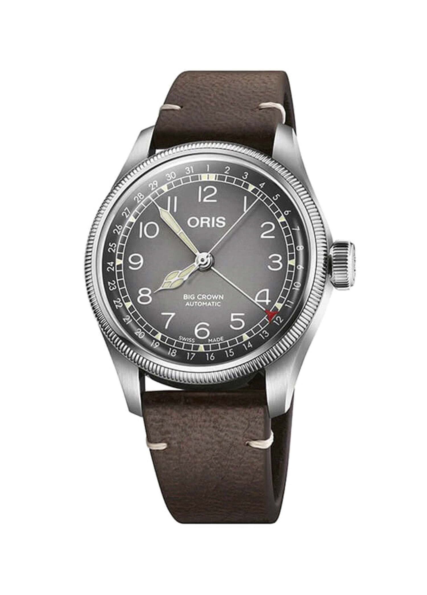 Oris X Cervo Volante Kahverengi Deri Erkek Kol Saati 01 754 7779 4063-Set