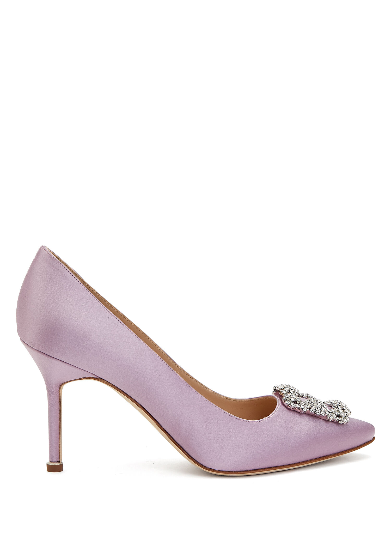 Hangisi Lila Saten Stiletto