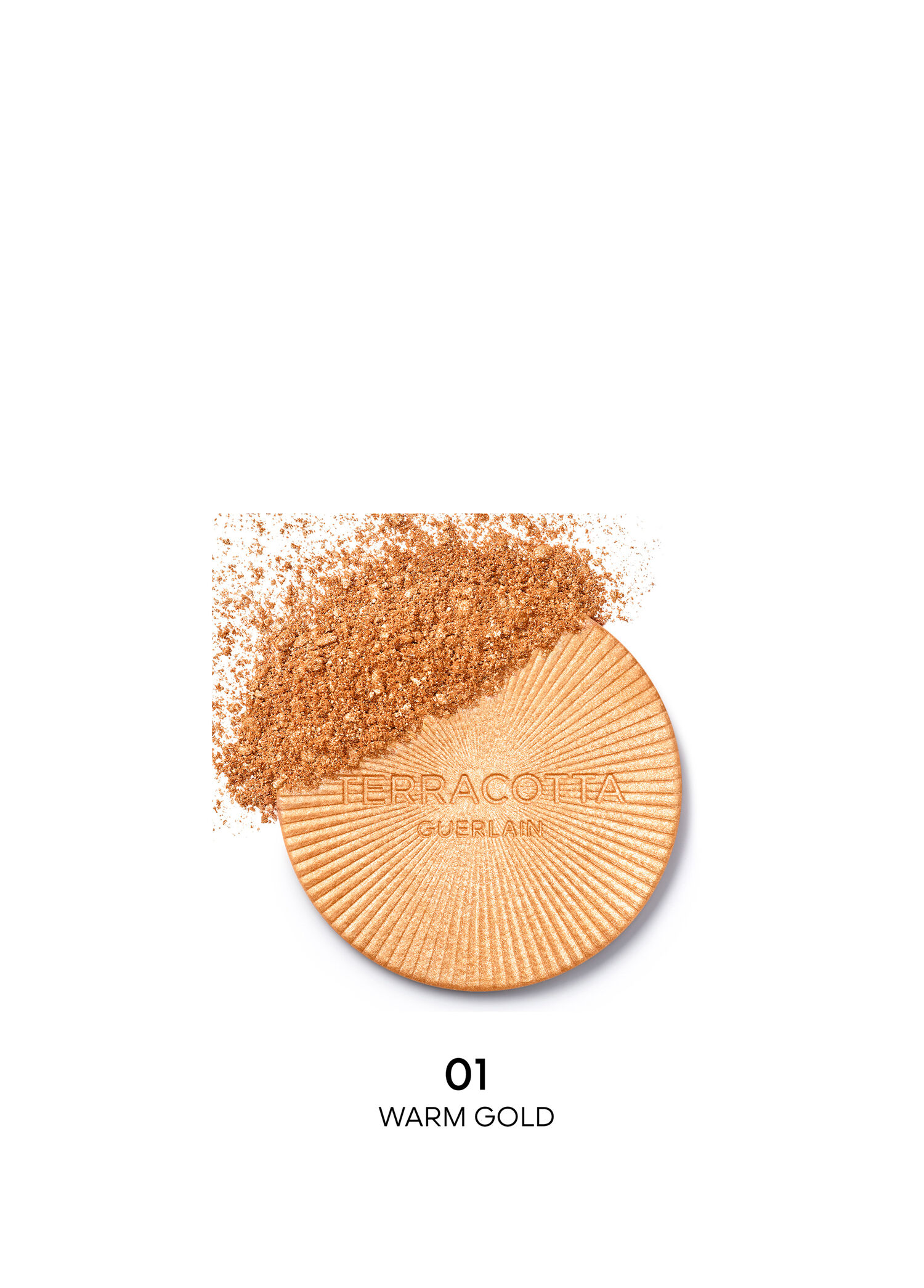 Guerlain - Terracotta Luminizer 01 Gold Aydınlatıcı - 01 WARM GOLD