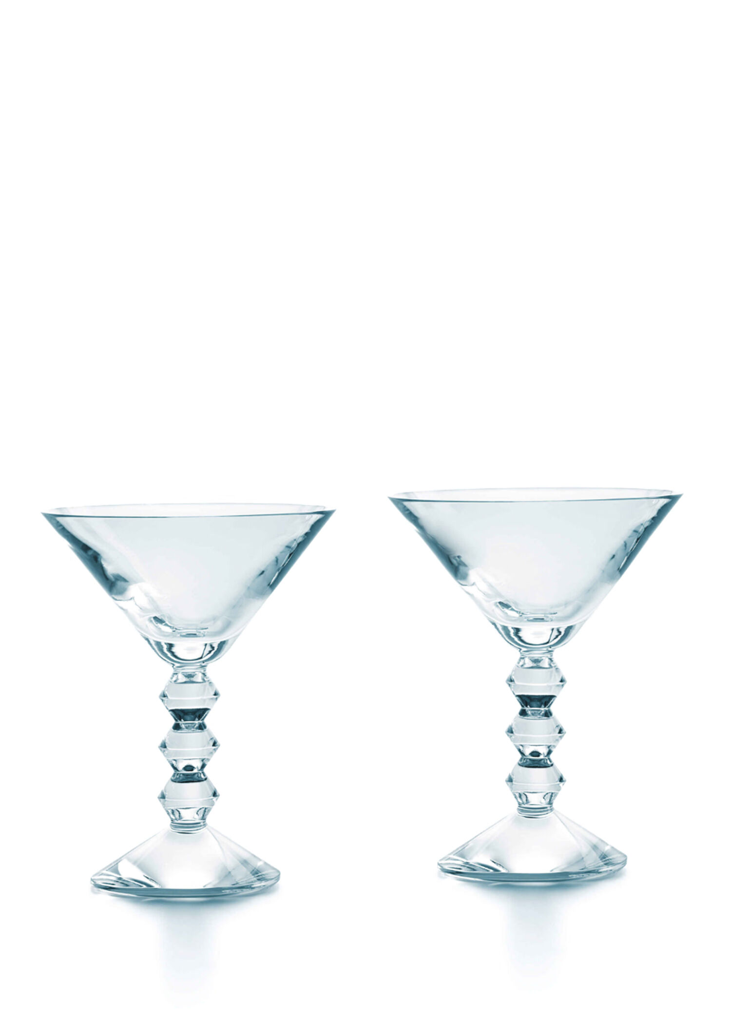 Vega Kristal 2'li Martini Kadeh Seti