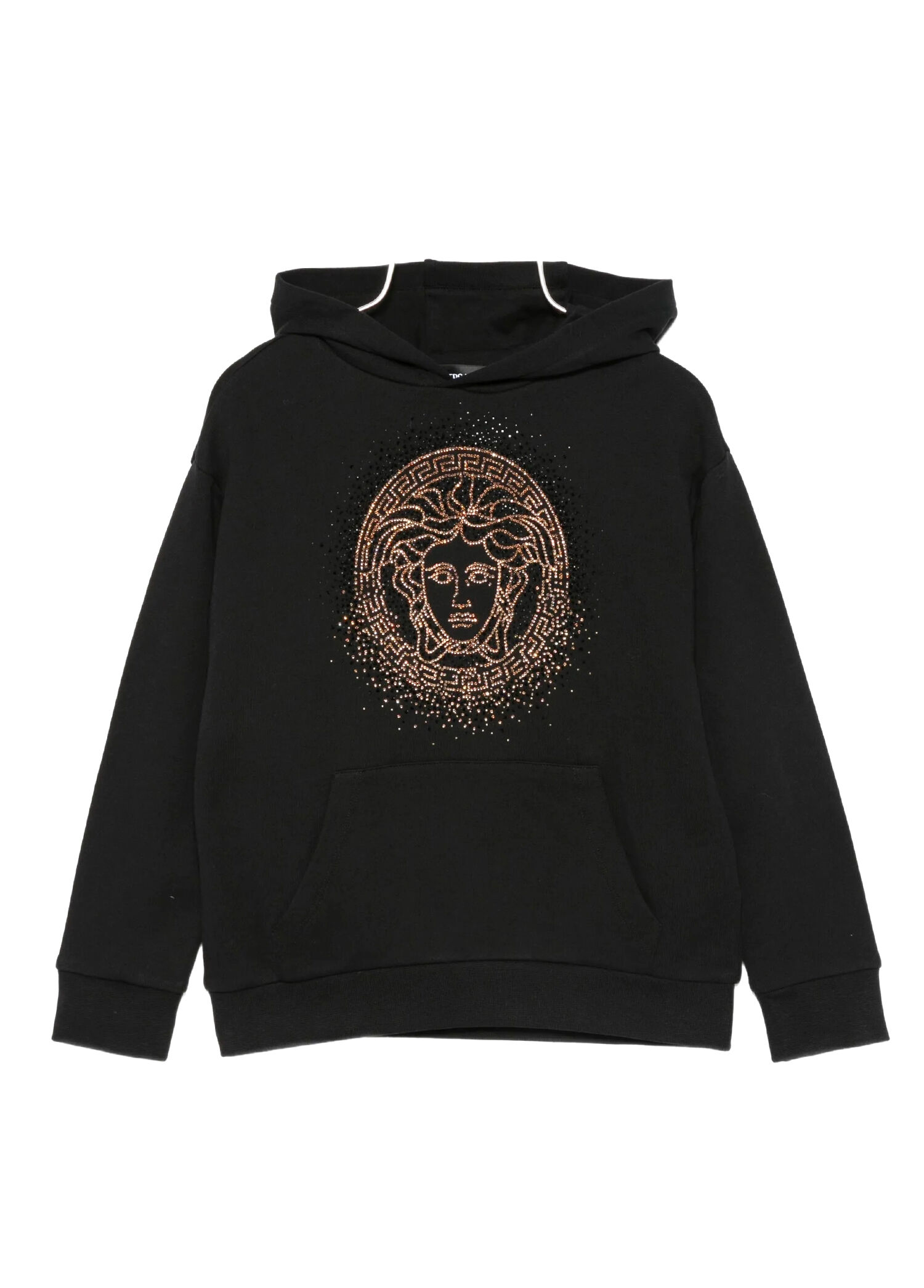Siyah Kapüşonlu Çocuk Sweatshirt