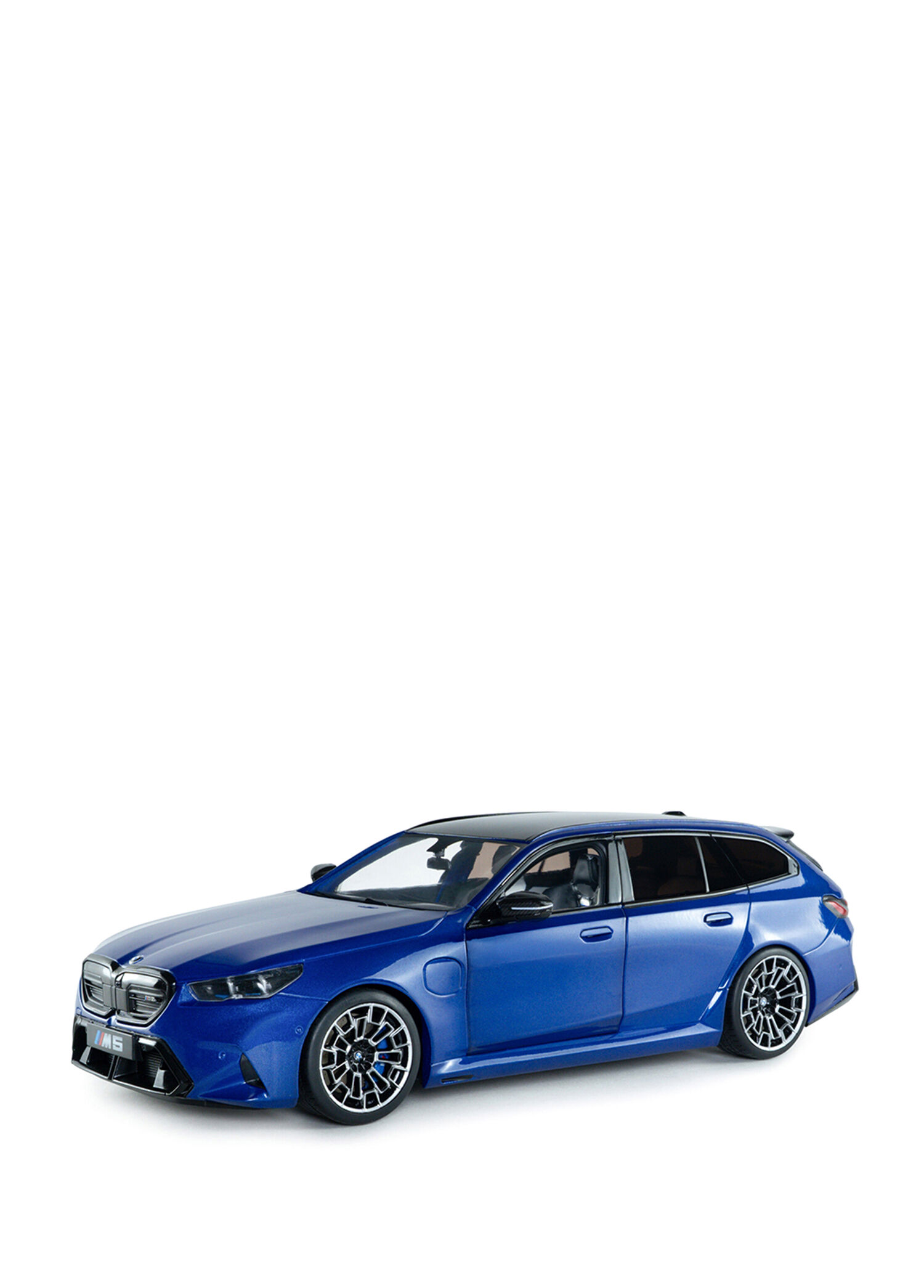 BMW 2025 M5 Touring (G99) Diecast 1:18 Mavi Minyatür Model Araba
