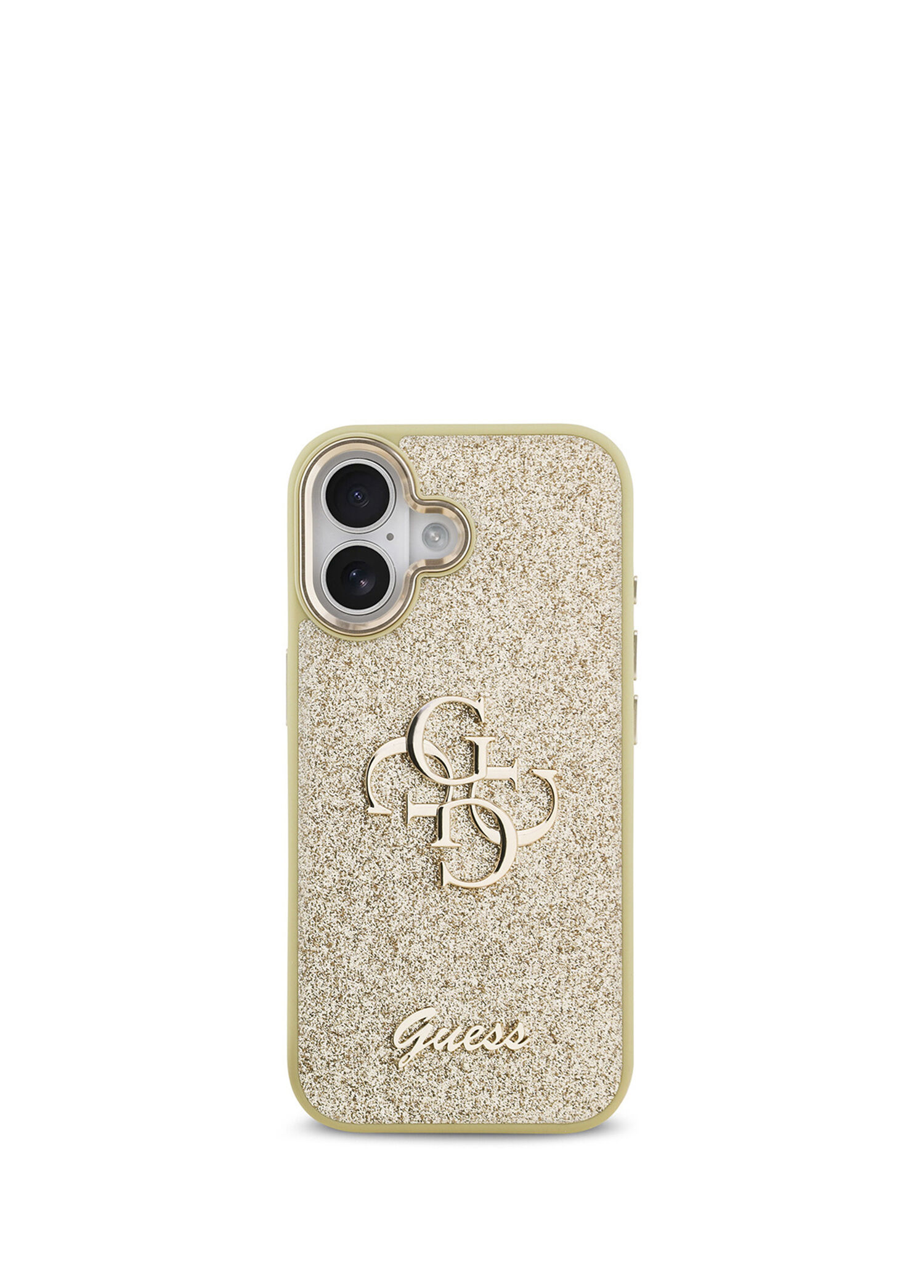 Glitter iPhone 17 4G Logolu Telefon Kılıfı