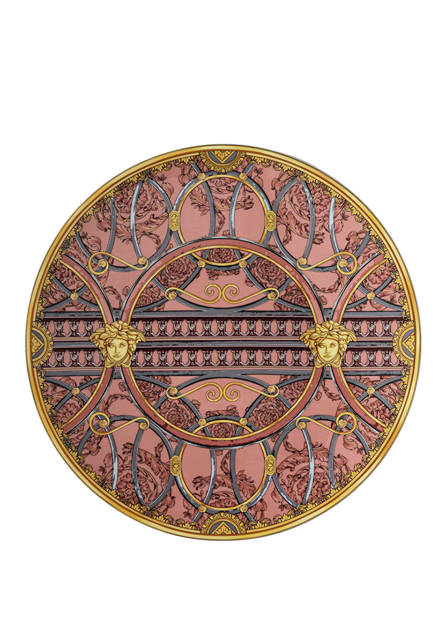 Scala Palazzo Rose Porselen Servis Tabağı 33 cm